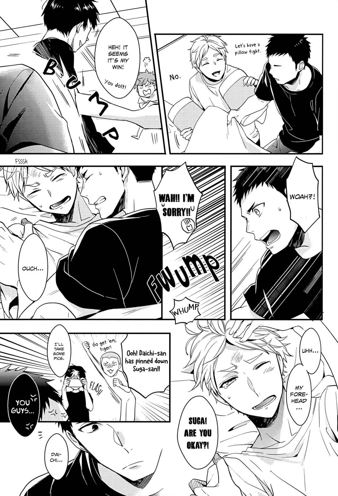 Page 16 Chapter Unknown_bbb2 Haikyuu!! - Koi to Tokidoki Shitagokoro (Doujinshi)