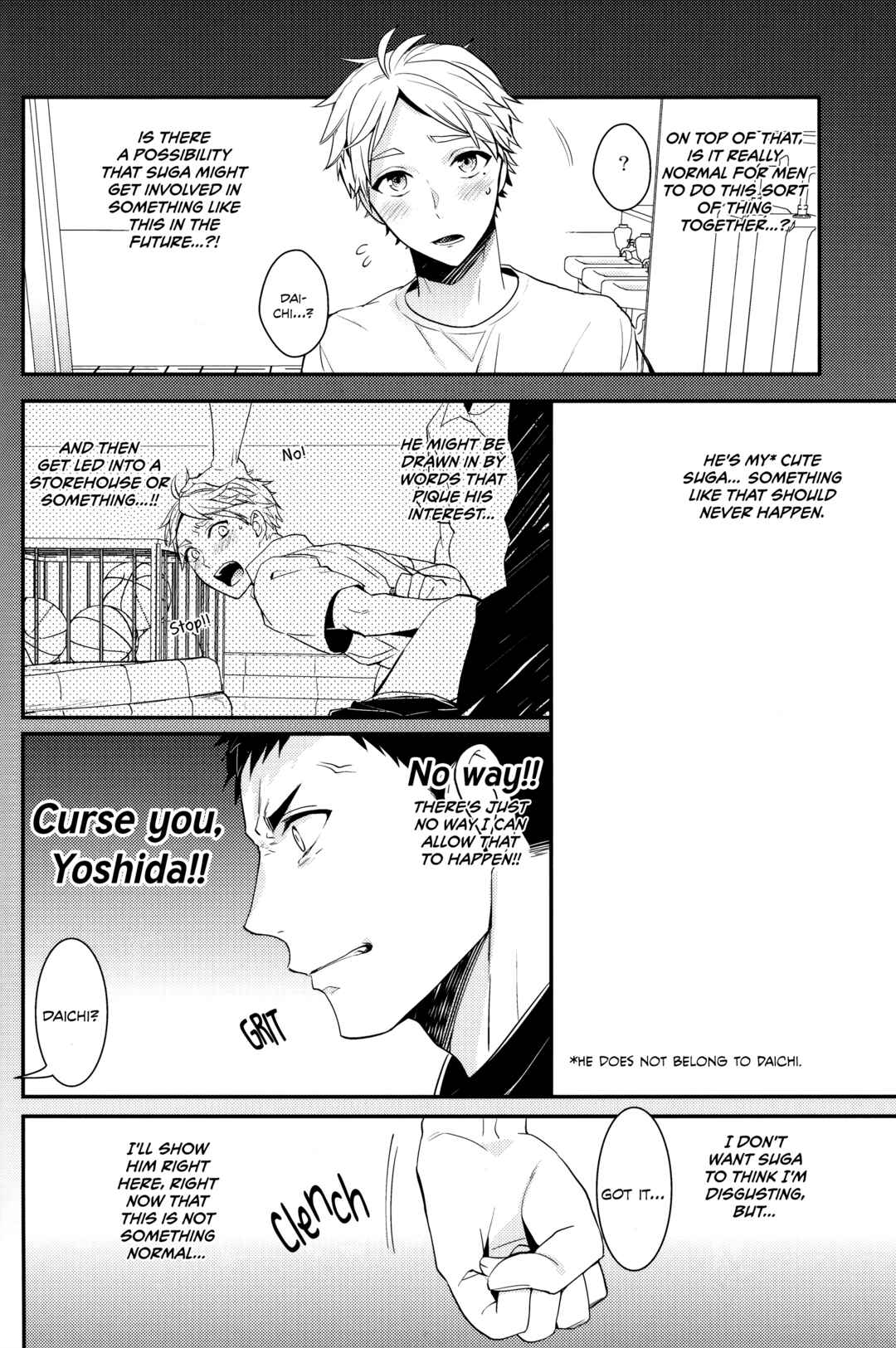 Page 23 Chapter Unknown_bbb2 Haikyuu!! - Koi to Tokidoki Shitagokoro (Doujinshi)