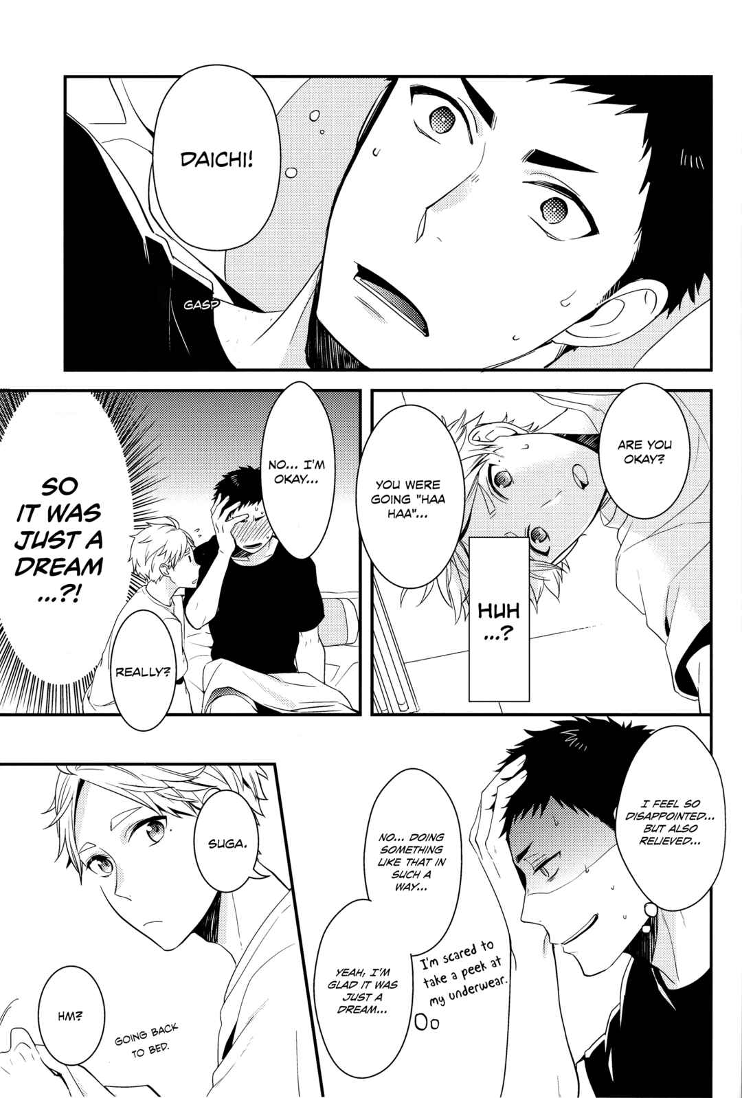 Page 28 Chapter Unknown_bbb2 Haikyuu!! - Koi to Tokidoki Shitagokoro (Doujinshi)