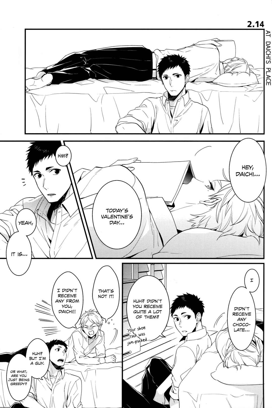Page 6 Chapter Unknown_bbb2 Haikyuu!! - Koi to Tokidoki Shitagokoro (Doujinshi)