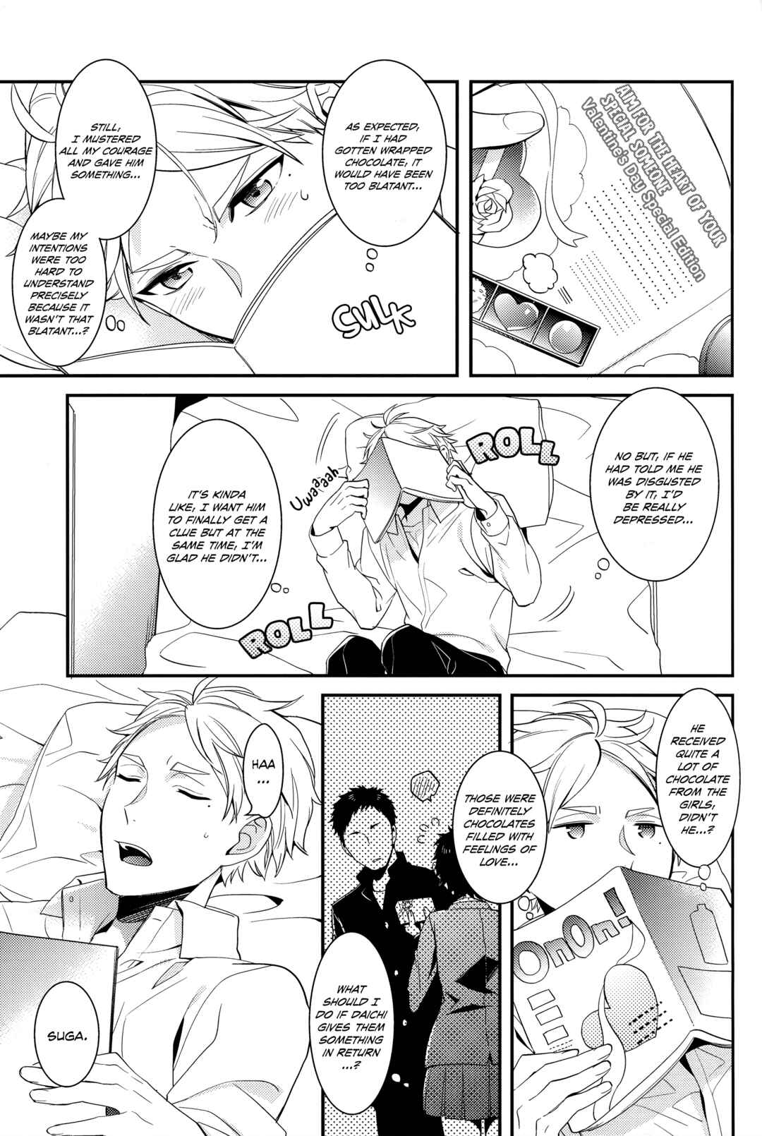 Page 8 Chapter Unknown_bbb2 Haikyuu!! - Koi to Tokidoki Shitagokoro (Doujinshi)