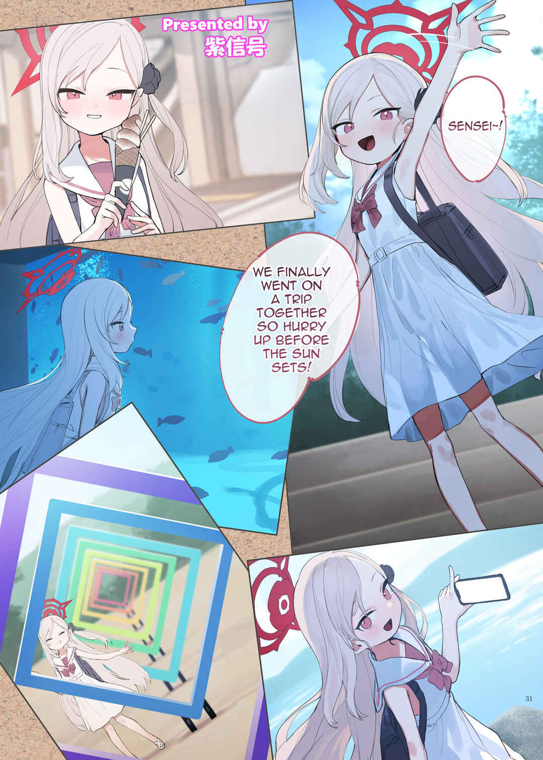 Page 1 Chapter 6 Blue Archive - BlueArch Icha Love Ero Goudou (Doujinshi)