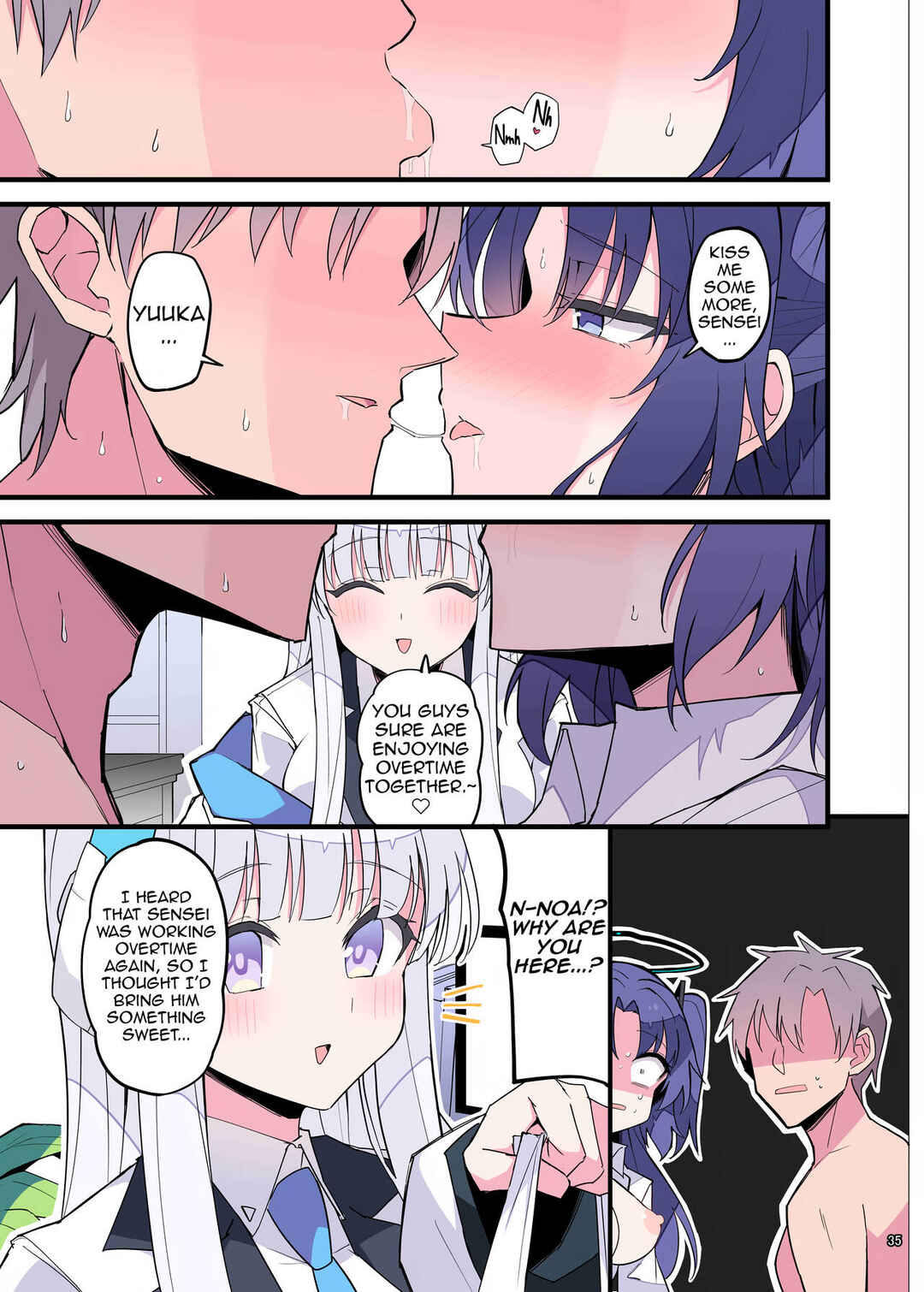 Page 11 Chapter 6 Blue Archive - BlueArch Icha Love Ero Goudou (Doujinshi)