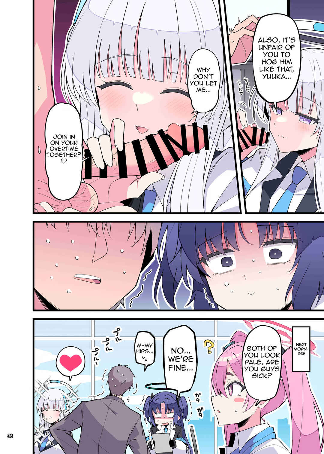 Page 12 Chapter 6 Blue Archive - BlueArch Icha Love Ero Goudou (Doujinshi)