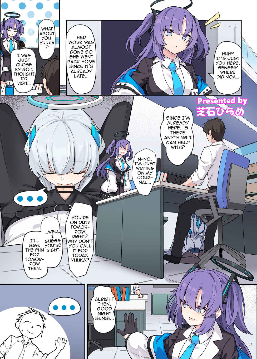 Page 1 Chapter 9 Blue Archive - BlueArch Icha Love Ero Goudou (Doujinshi)