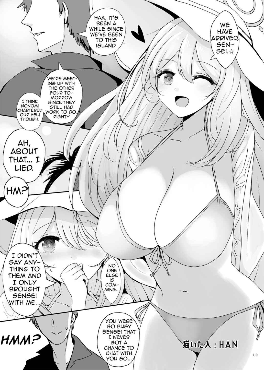 Page 1 Chapter 20 Blue Archive - BlueArch Icha Love Ero Goudou (Doujinshi)