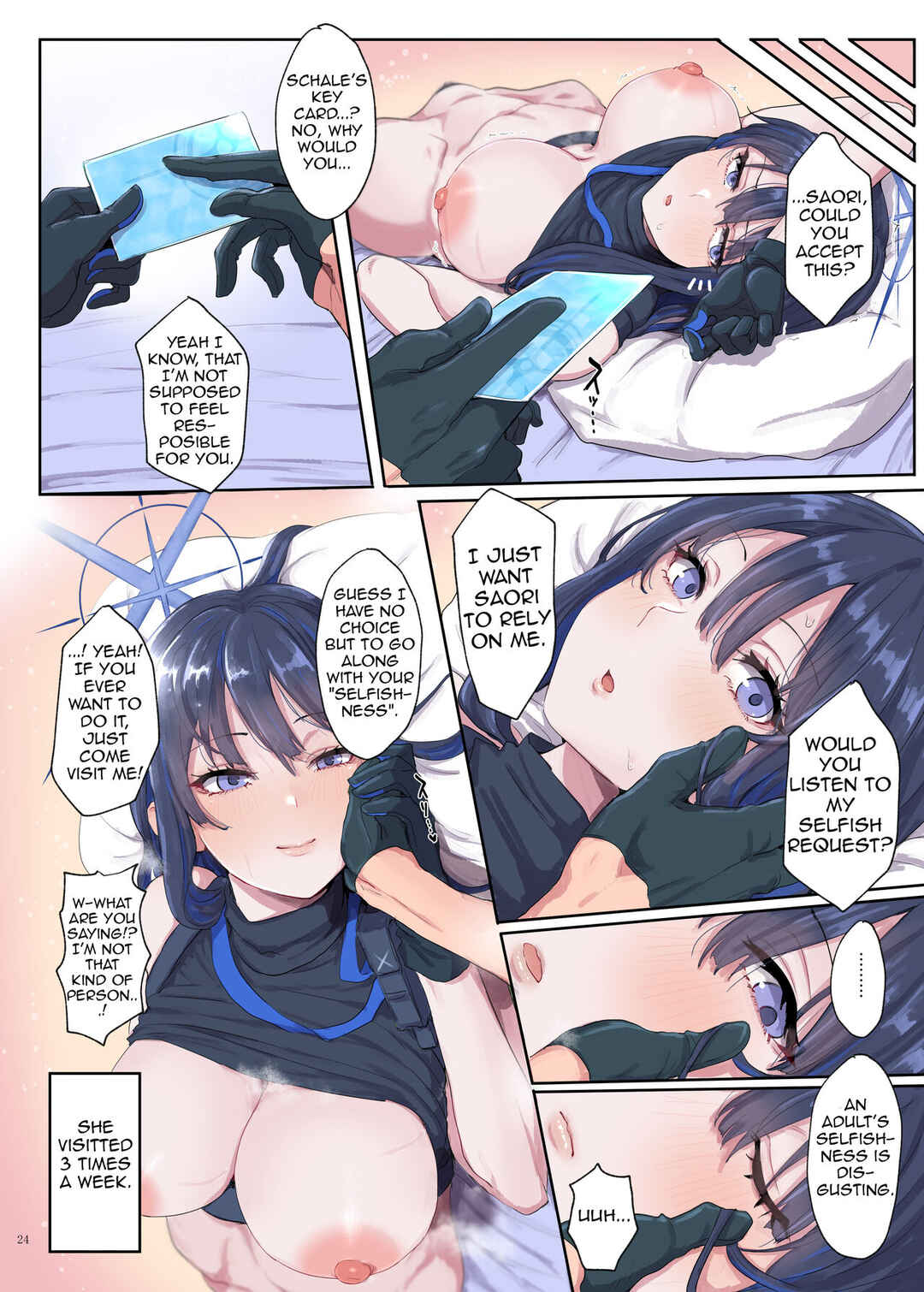 Page 8 Chapter 4 Blue Archive - BlueArch Icha Love Ero Goudou (Doujinshi)