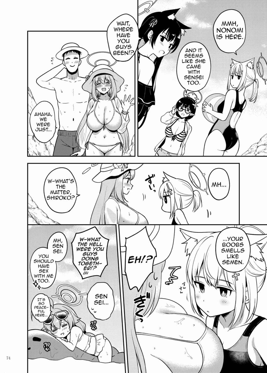 Page 8 Chapter 13 Blue Archive - BlueArch Icha Love Ero Goudou (Doujinshi)