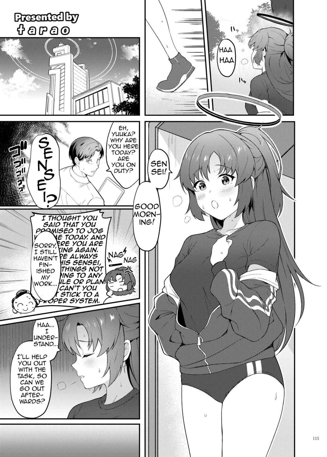 Page 1 Chapter 19 Blue Archive - BlueArch Icha Love Ero Goudou (Doujinshi)