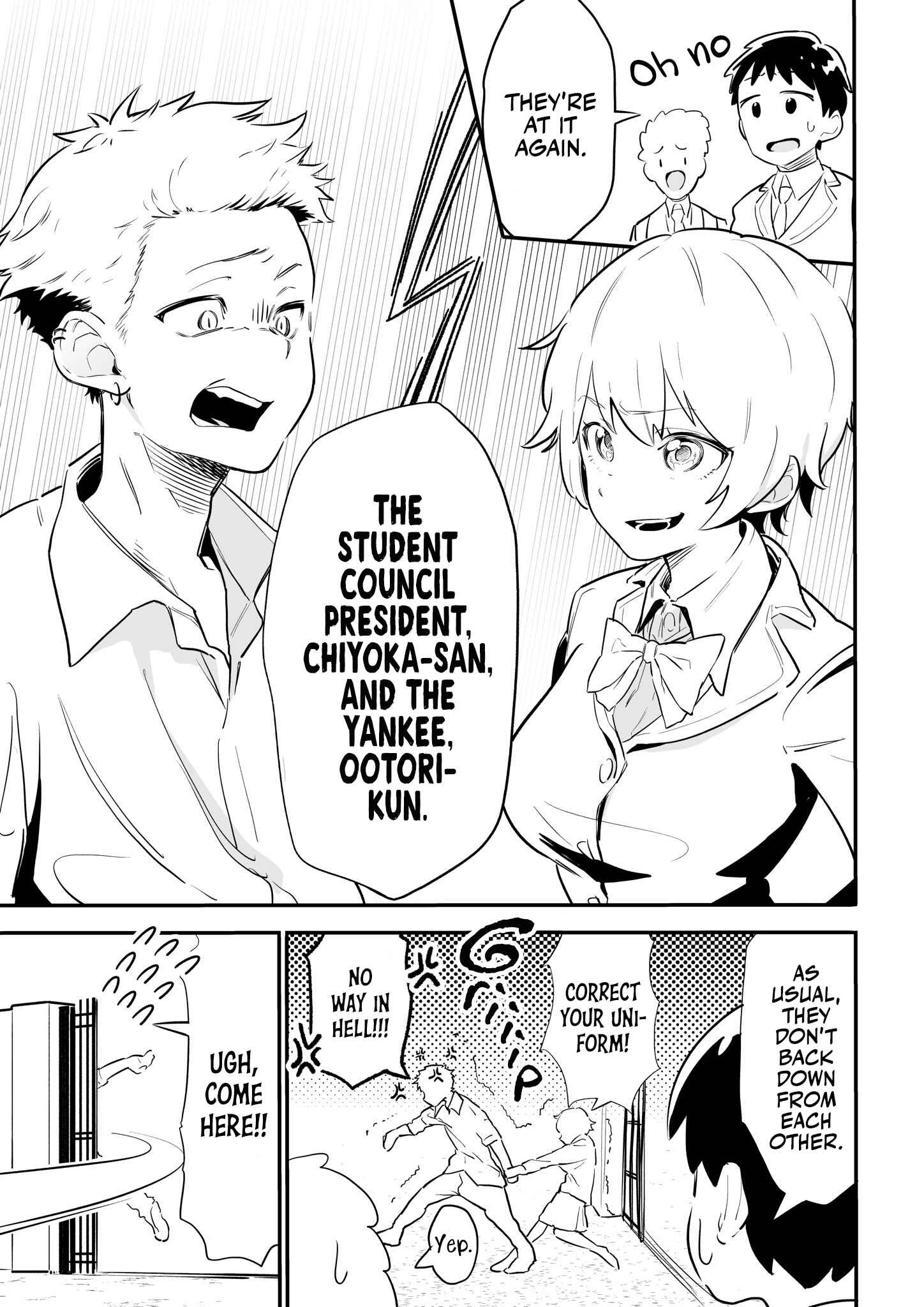 Page 1 Chapter Unknown_1058 The Student Council Presidents Intention... (♡)