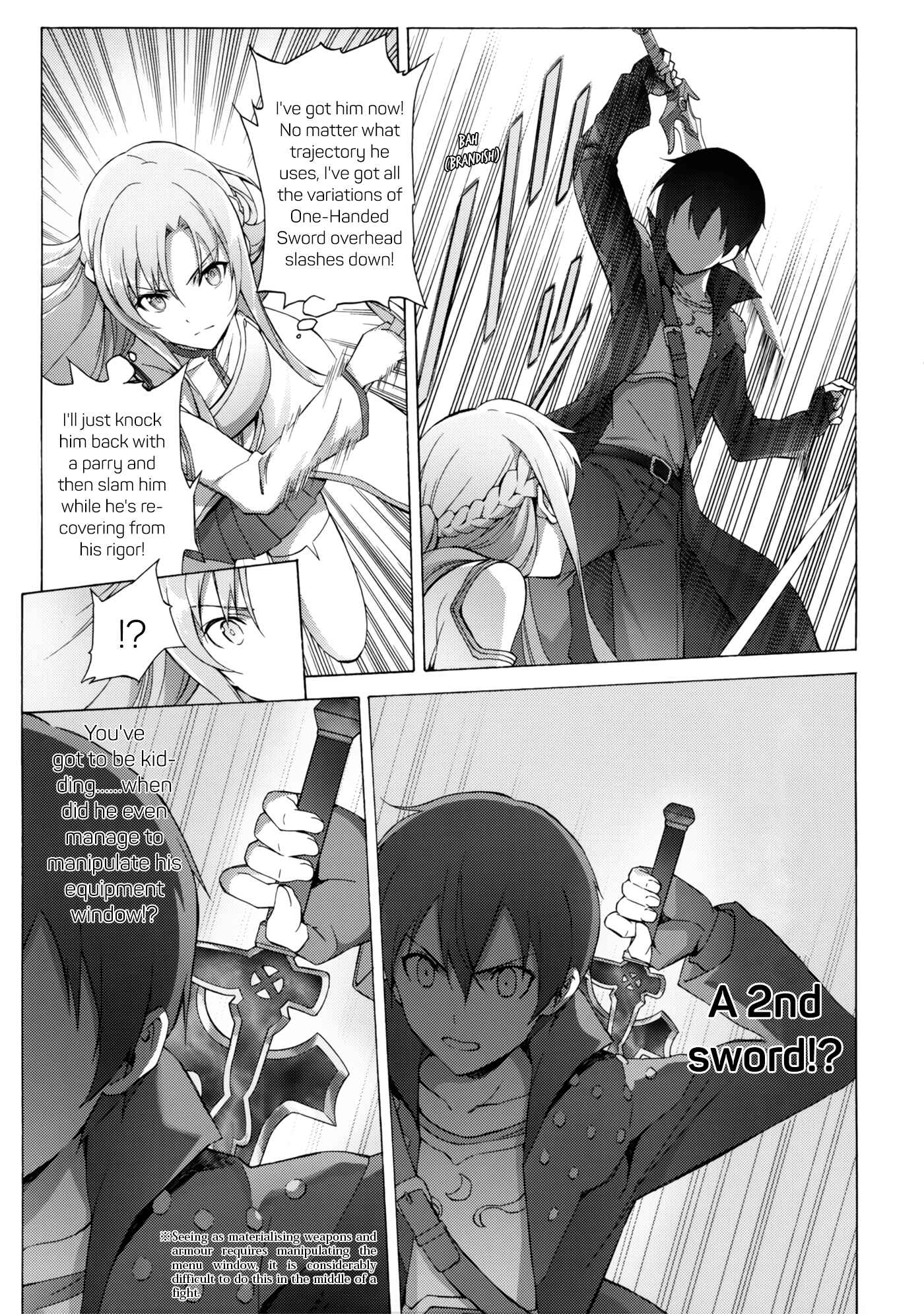 Page 11 Chapter 1 Sword Art Online - Material Edition: Remix