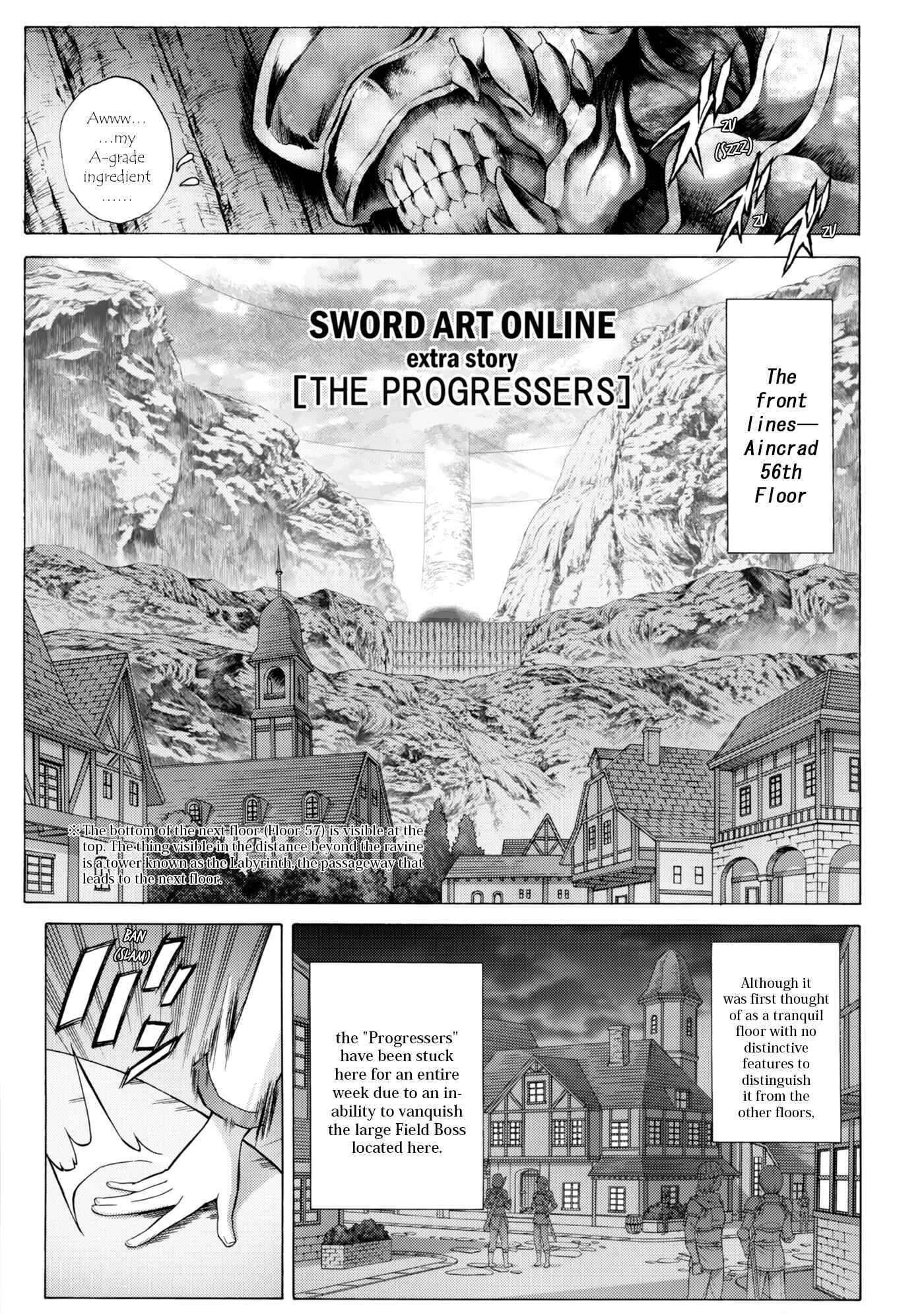 Page 3 Chapter 1 Sword Art Online - Material Edition: Remix
