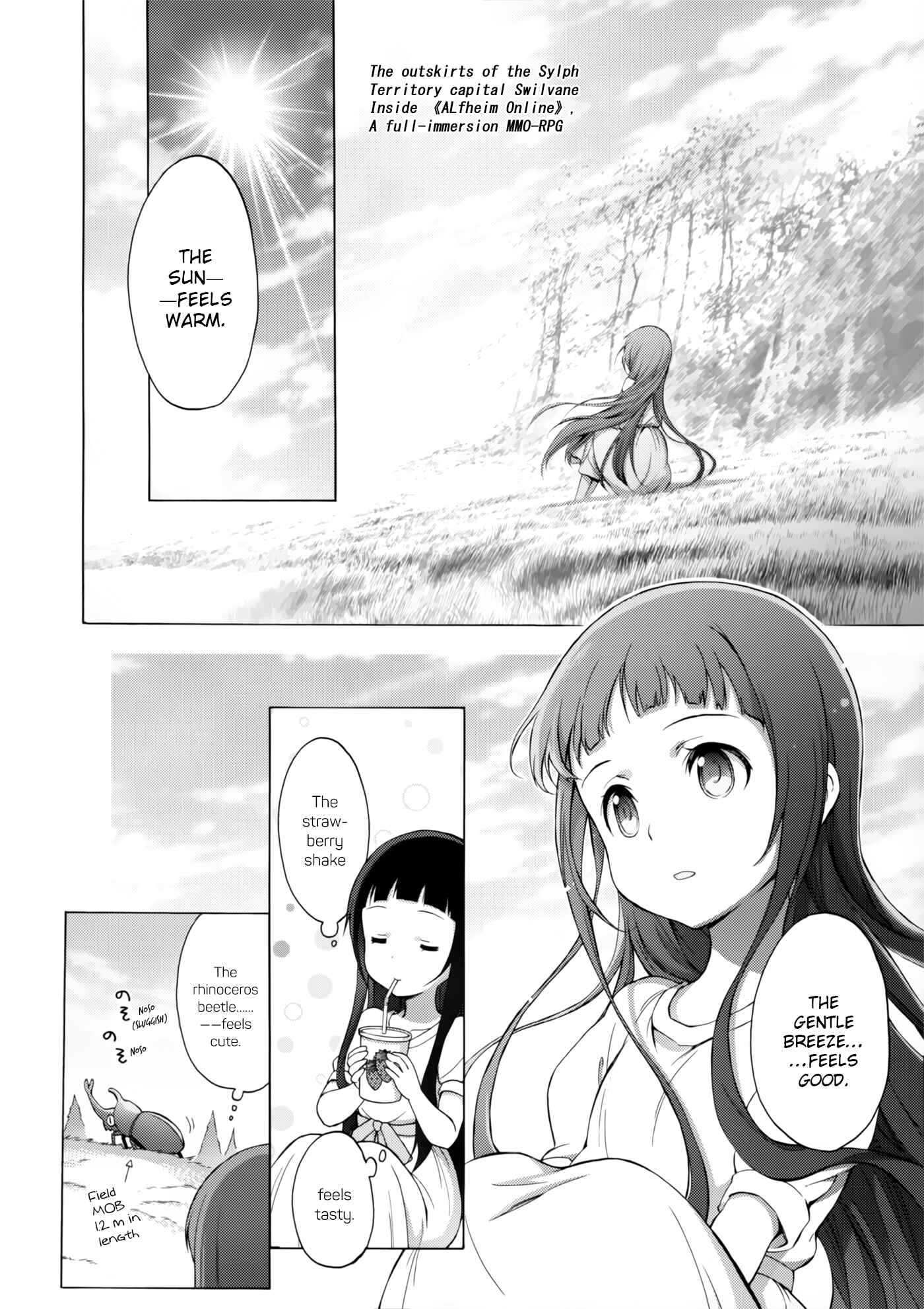 Page 2 Chapter 2 Sword Art Online - Material Edition: Remix