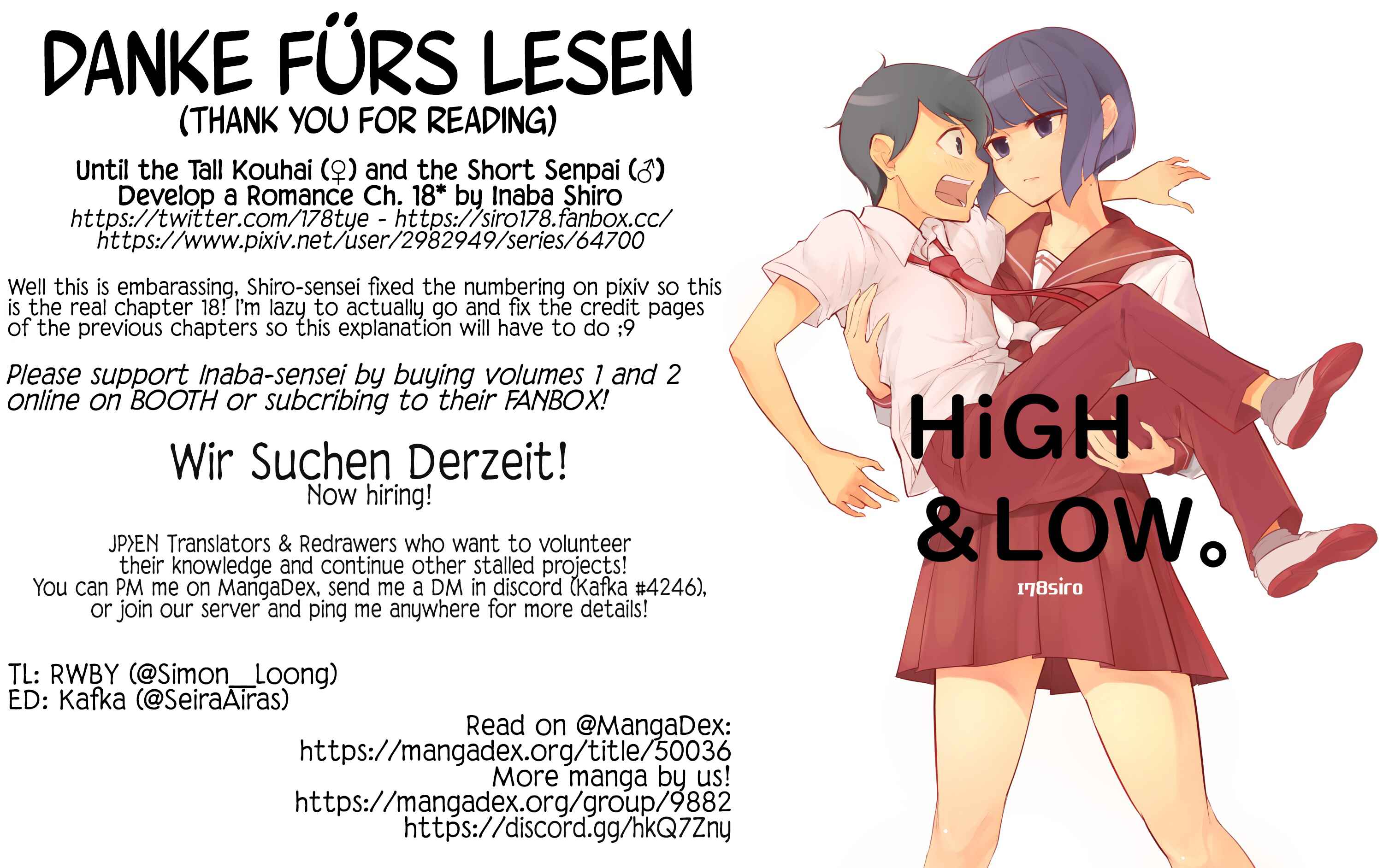 Page 10 Chapter 18 Koushinchou no Kouhai ♀ to Teishinchou no Senpai ♂ ga Renai ni Hatten Suru made