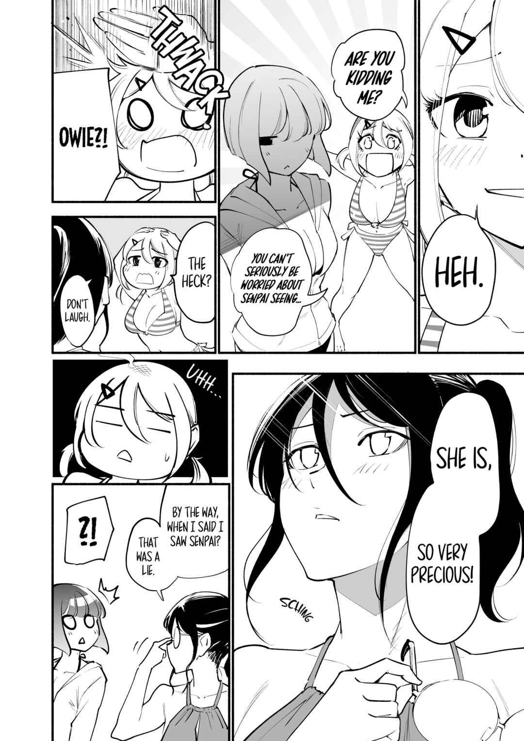 Page 4 Chapter 13 Koushinchou no Kouhai ♀ to Teishinchou no Senpai ♂ ga Renai ni Hatten Suru made