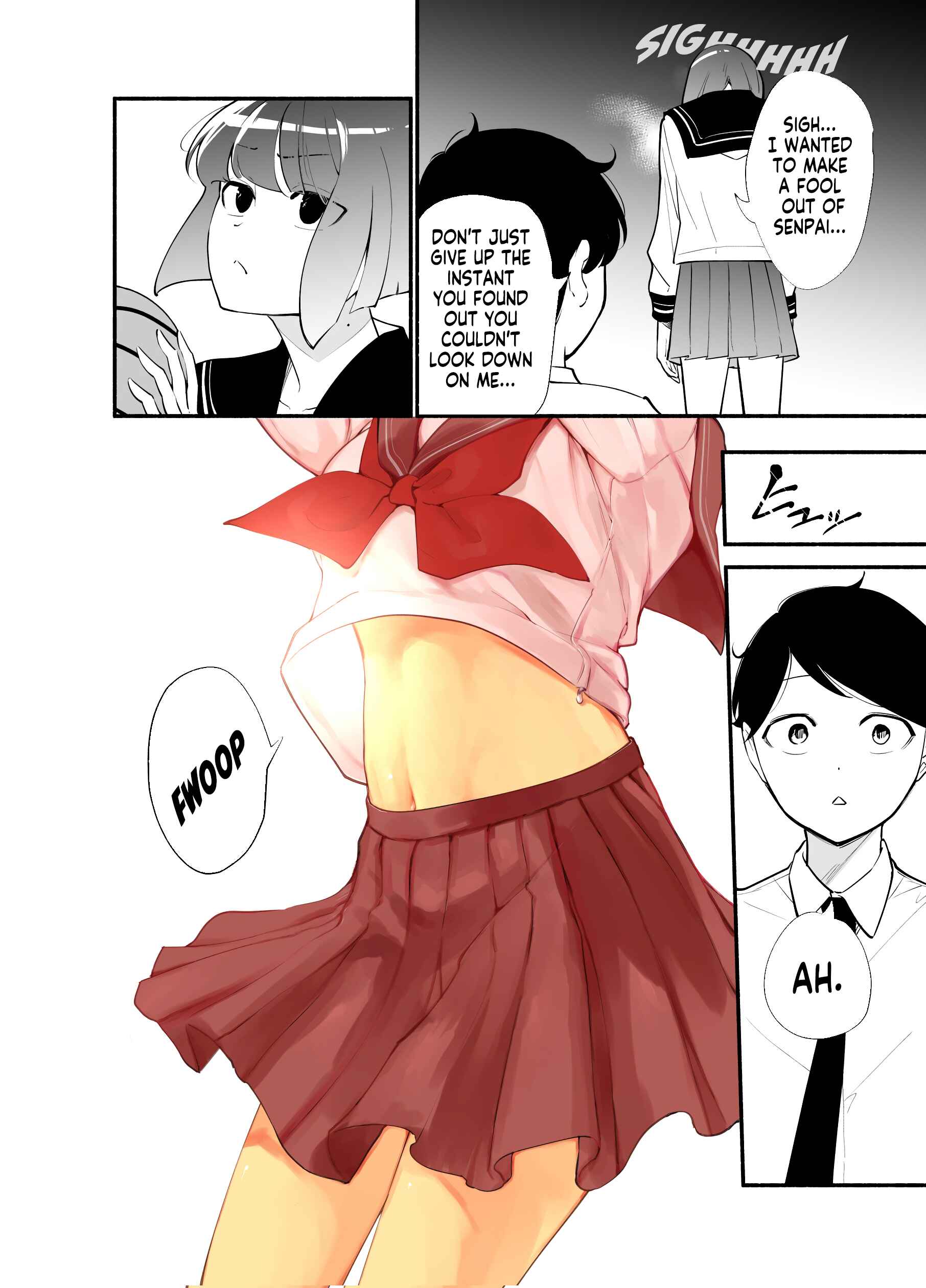 Page 4 Chapter 8 Koushinchou no Kouhai ♀ to Teishinchou no Senpai ♂ ga Renai ni Hatten Suru made