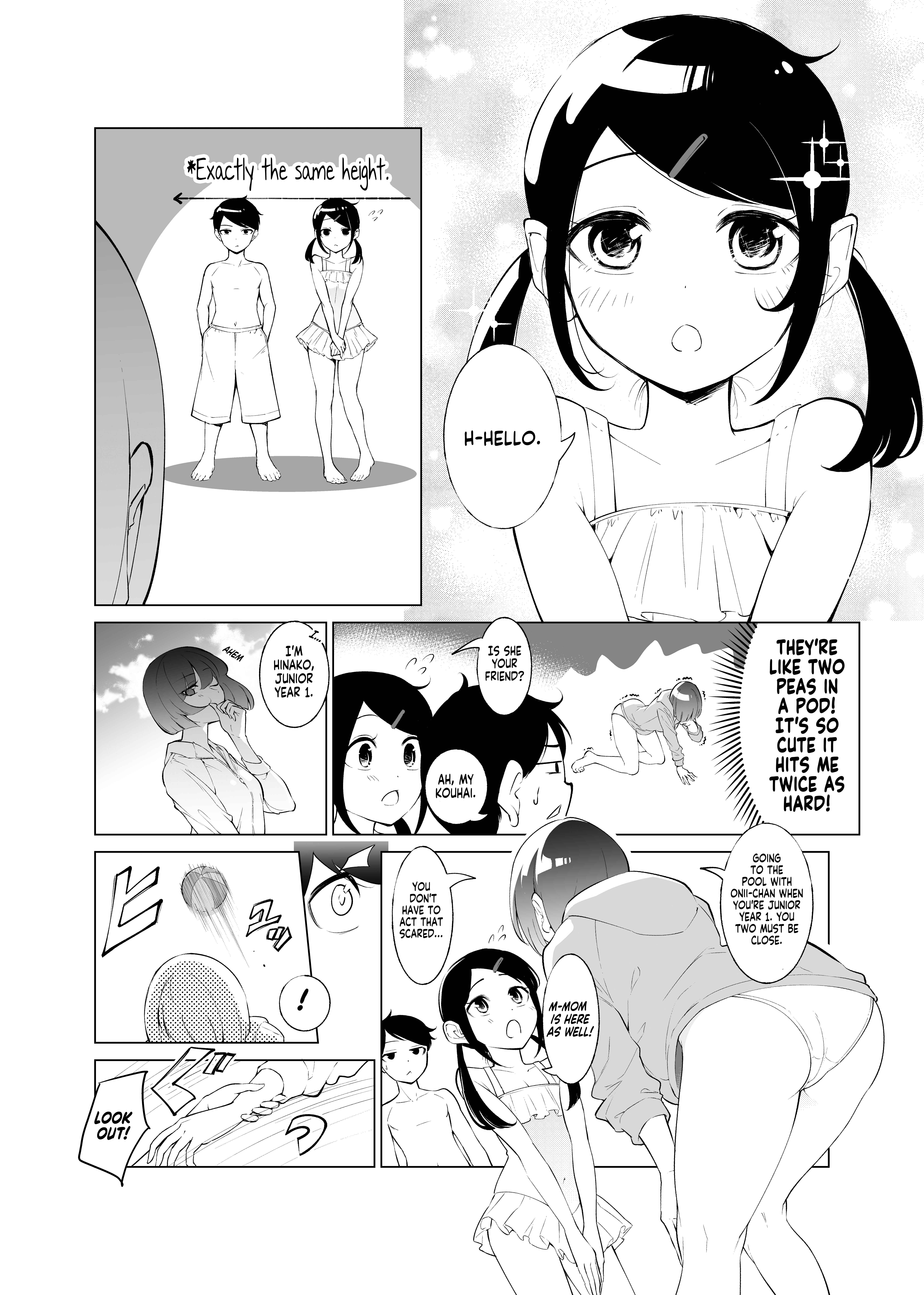 Page 2 Chapter 5 Koushinchou no Kouhai ♀ to Teishinchou no Senpai ♂ ga Renai ni Hatten Suru made
