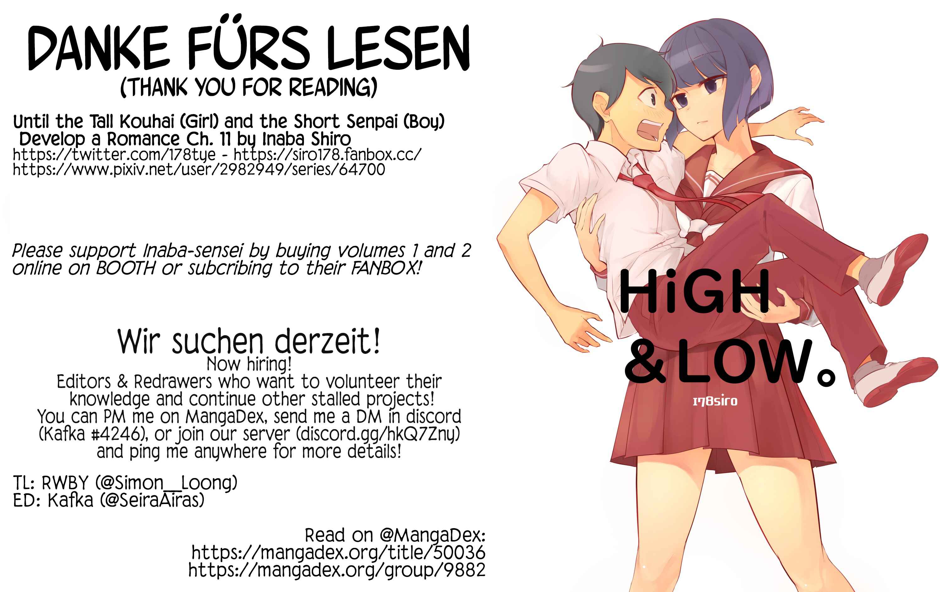 Page 9 Chapter 11 Koushinchou no Kouhai ♀ to Teishinchou no Senpai ♂ ga Renai ni Hatten Suru made