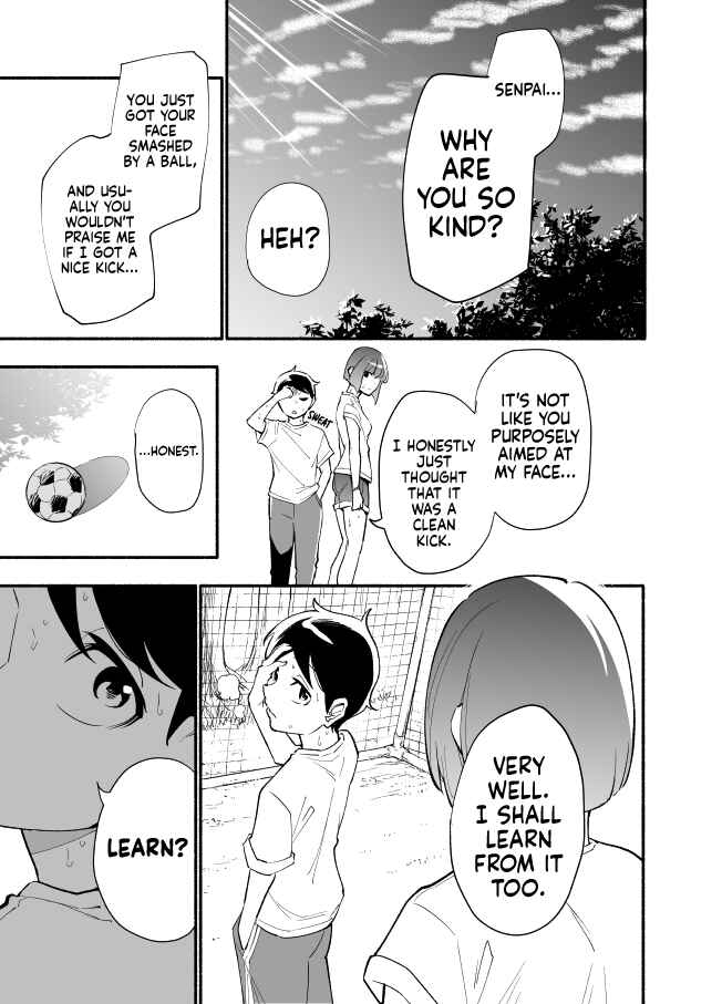 Page 9 Chapter 23 Koushinchou no Kouhai ♀ to Teishinchou no Senpai ♂ ga Renai ni Hatten Suru made