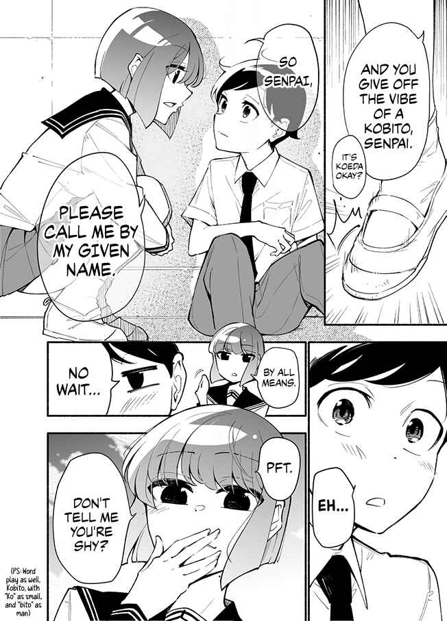 Page 2 Chapter 27 Koushinchou no Kouhai ♀ to Teishinchou no Senpai ♂ ga Renai ni Hatten Suru made