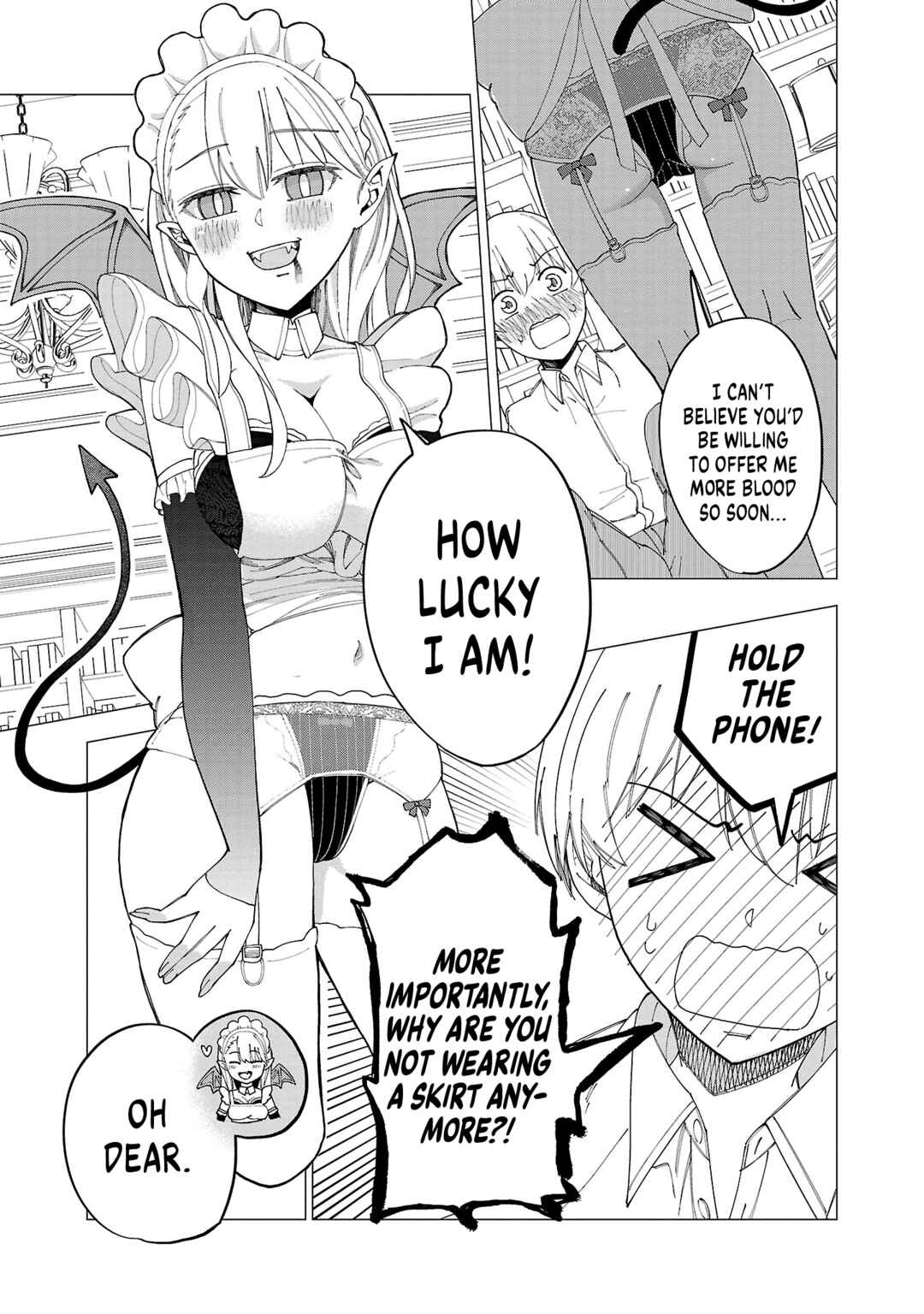 Page 14 Chapter 2 Maid-san wa Kyuuketsuki