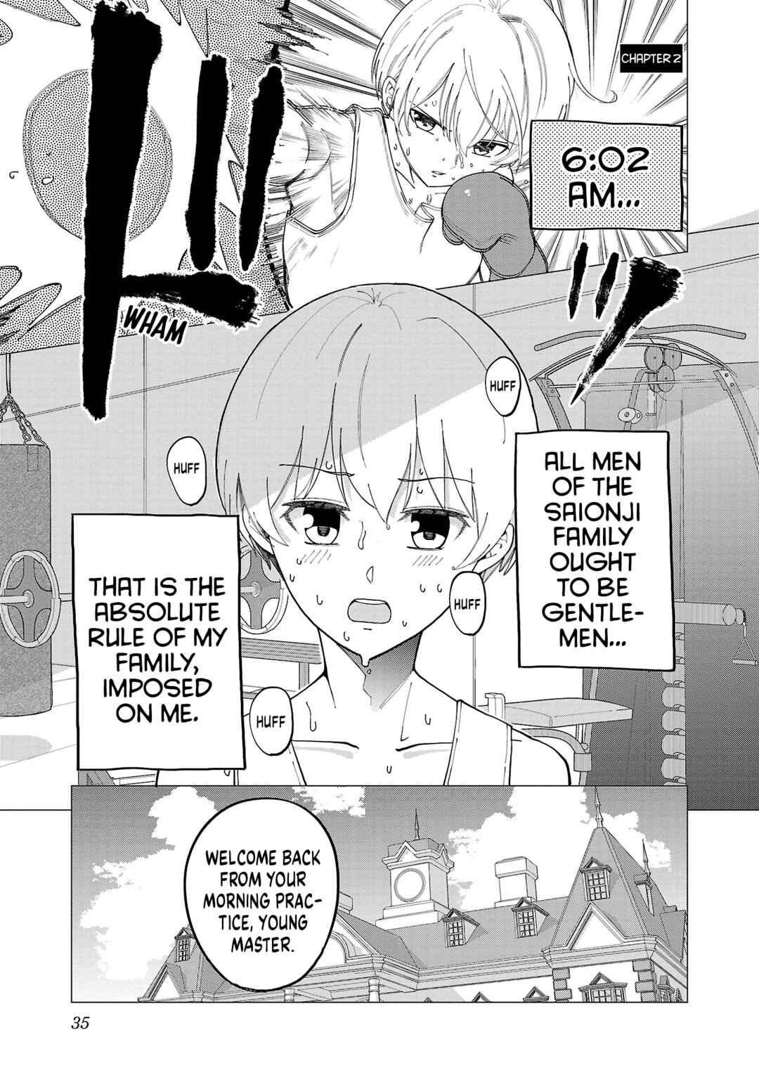 Page 2 Chapter 2 Maid-san wa Kyuuketsuki
