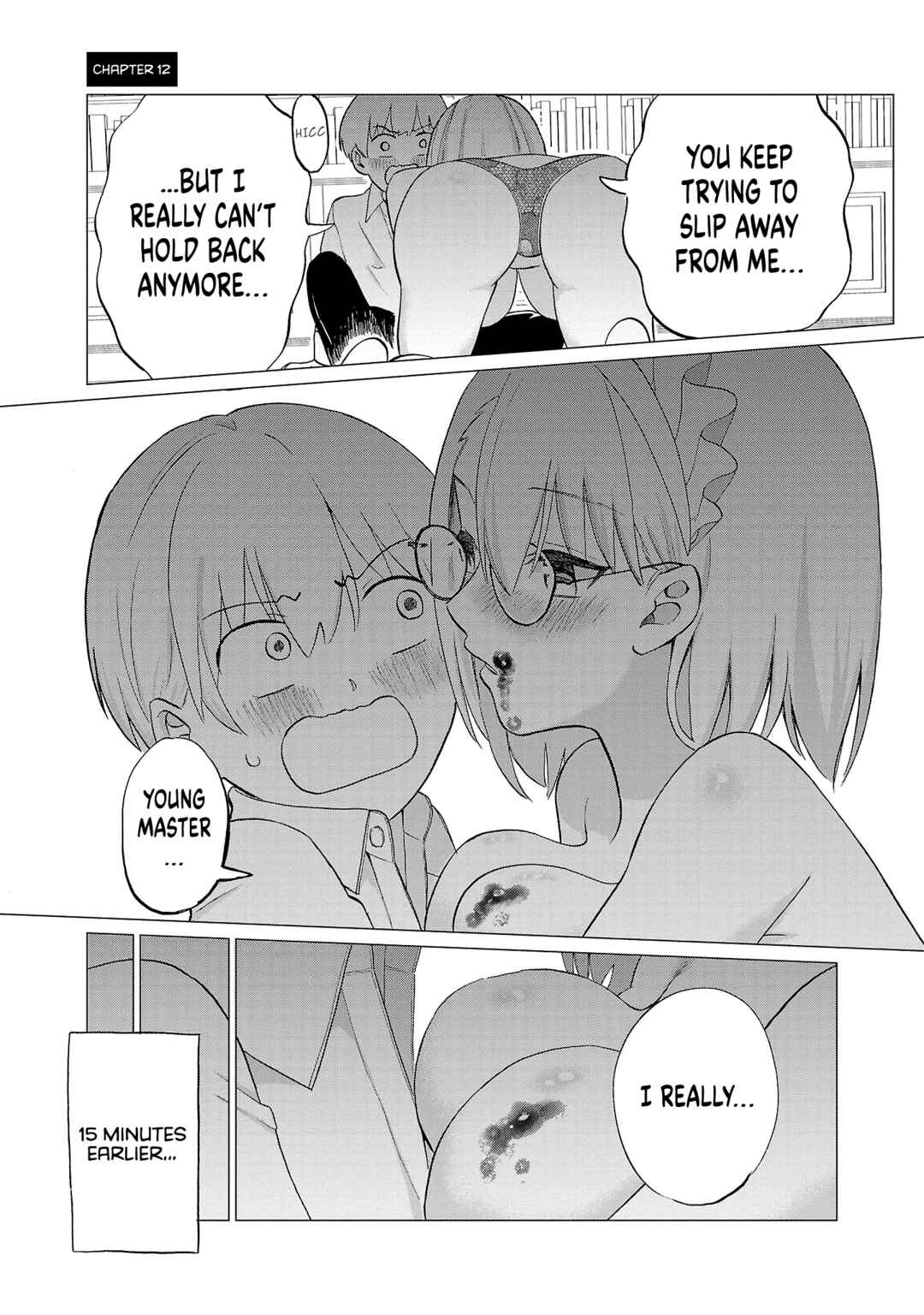 Page 1 Chapter 12 Maid-san wa Kyuuketsuki