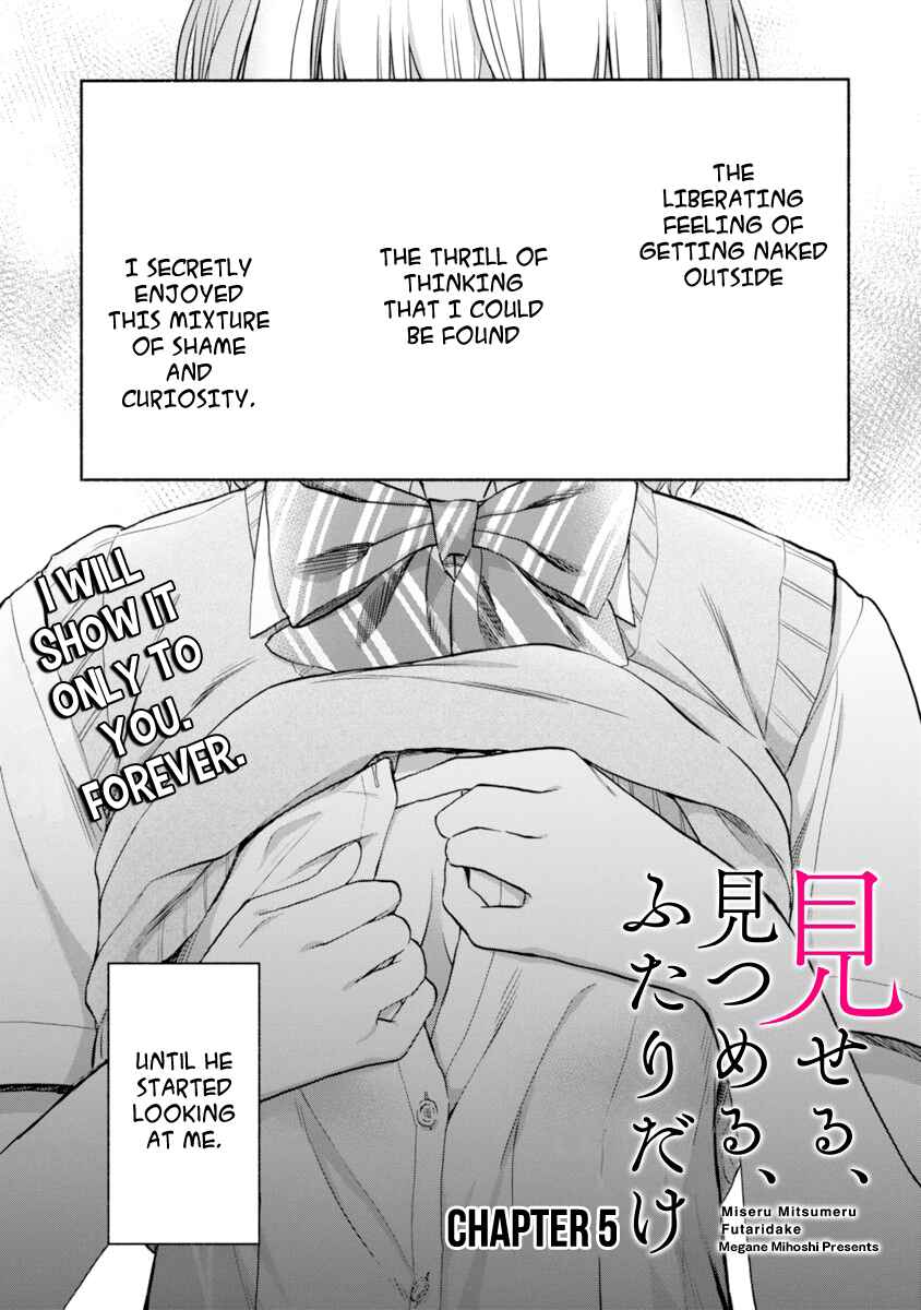 Page 2 Chapter 5 Miseru, Mitsumeru, Futari Dake