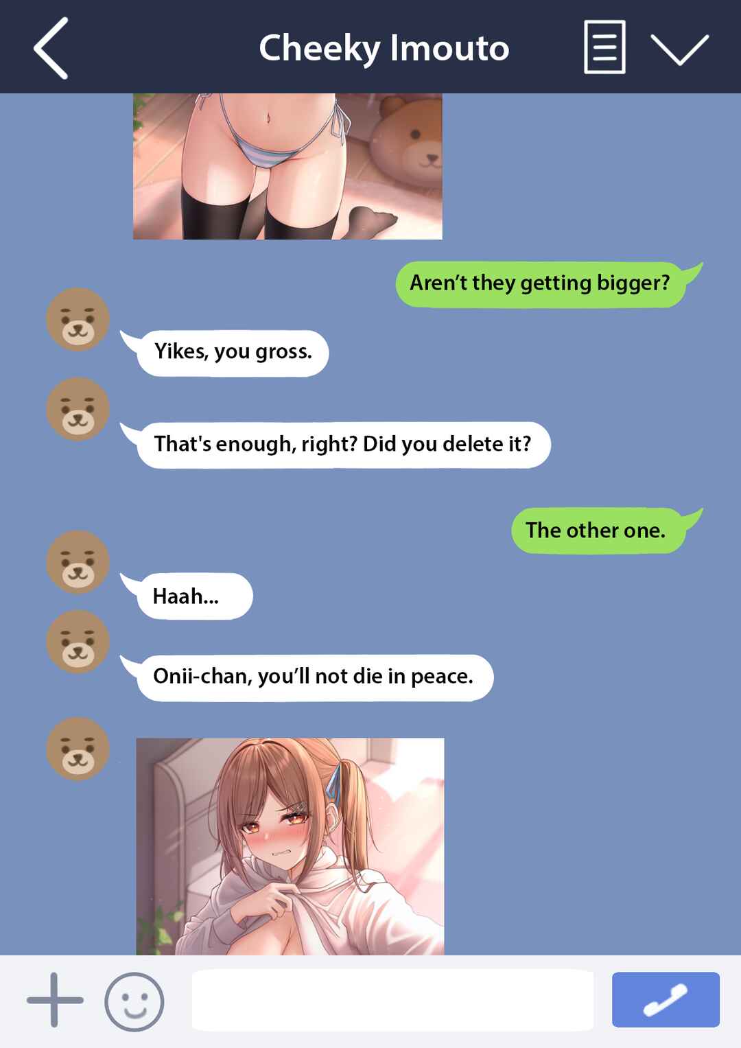 Page 7 Chapter 9 Namaiki Imouto-chan