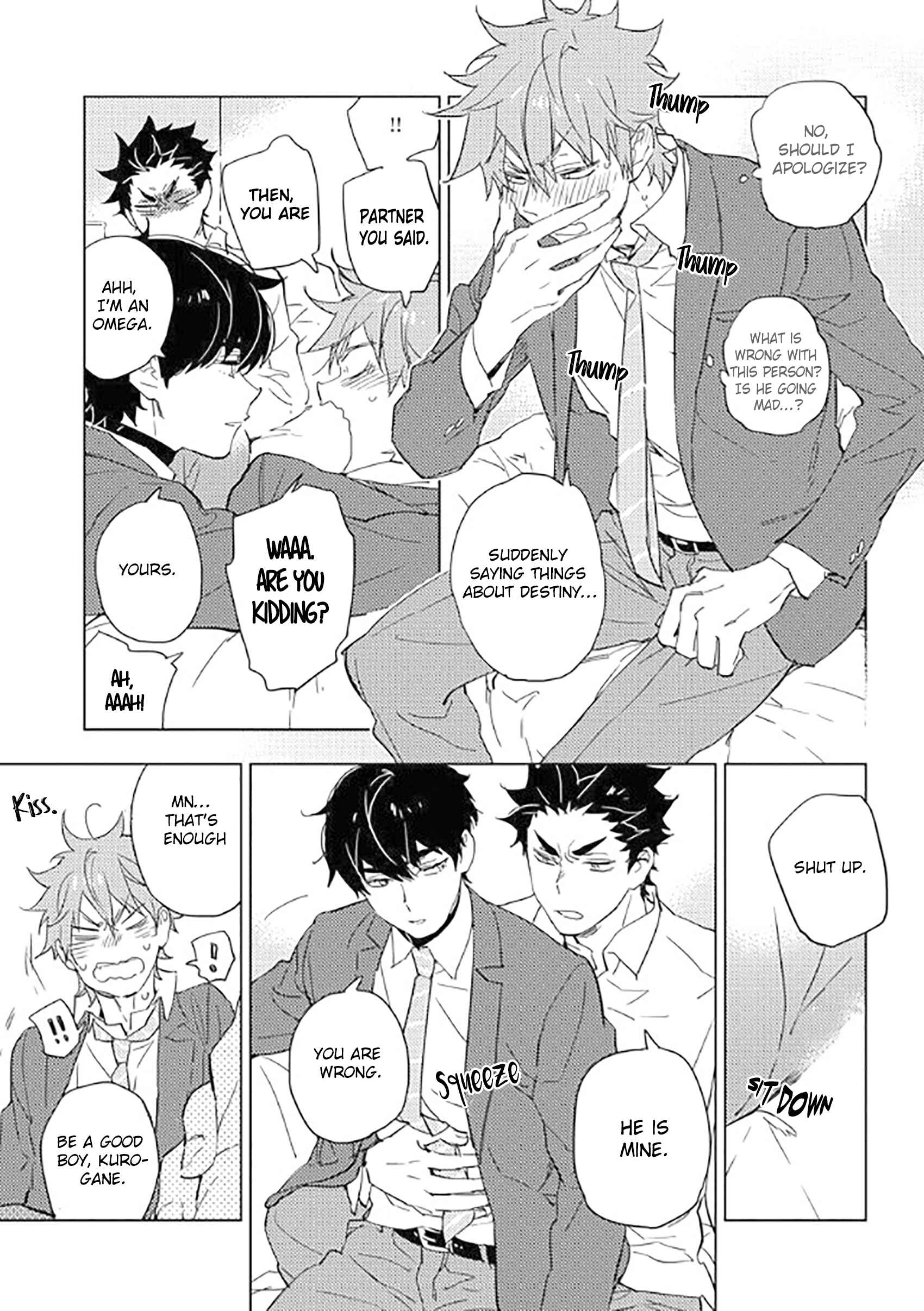 Page 13 Chapter 1 Mitsu ni Kiba