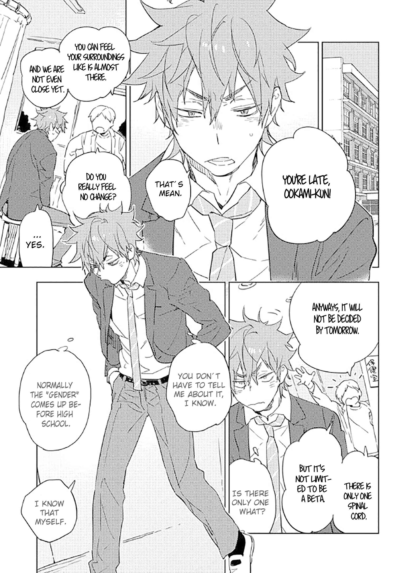 Page 7 Chapter 1 Mitsu ni Kiba