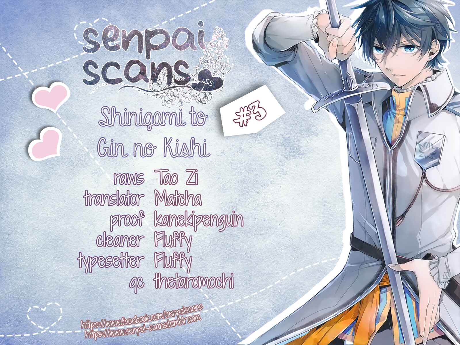 Page 1 Chapter 3 Shinigami to Gin no Kishi