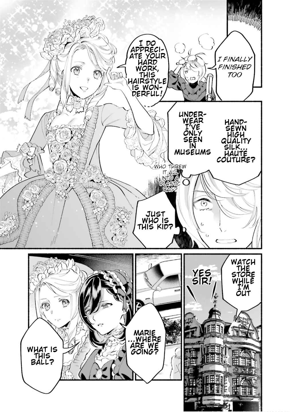 Page 7 Chapter 3 Yojouhan Ohi ~Marie Antoinette - Tensei Ohi no Yarinaoshi~
