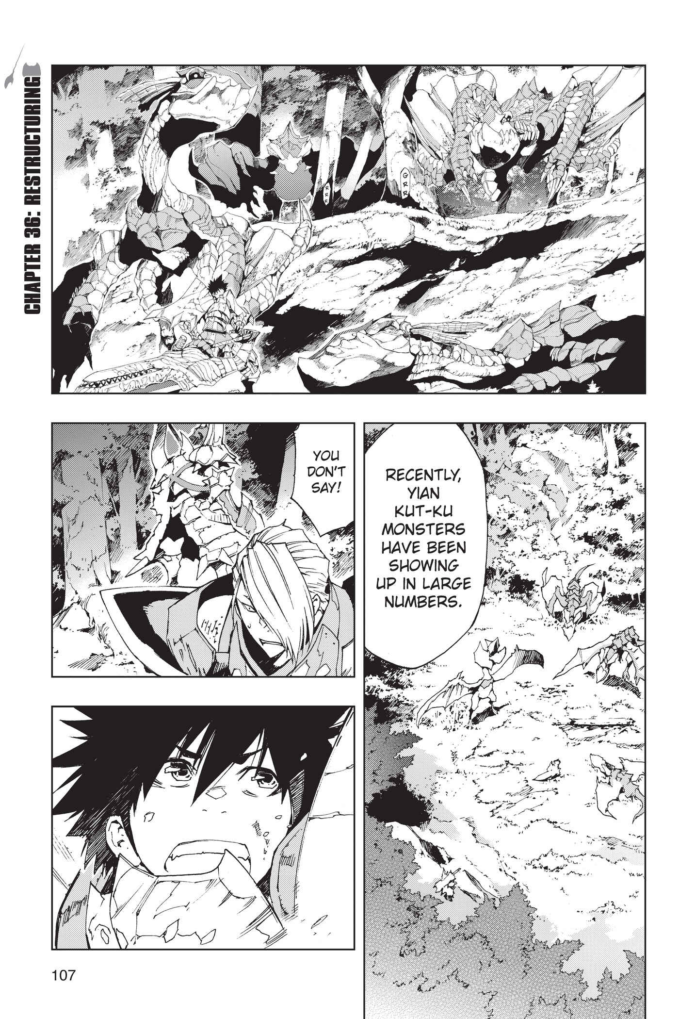 Page 1 Chapter 36 Monster Hunter: Flash Hunter