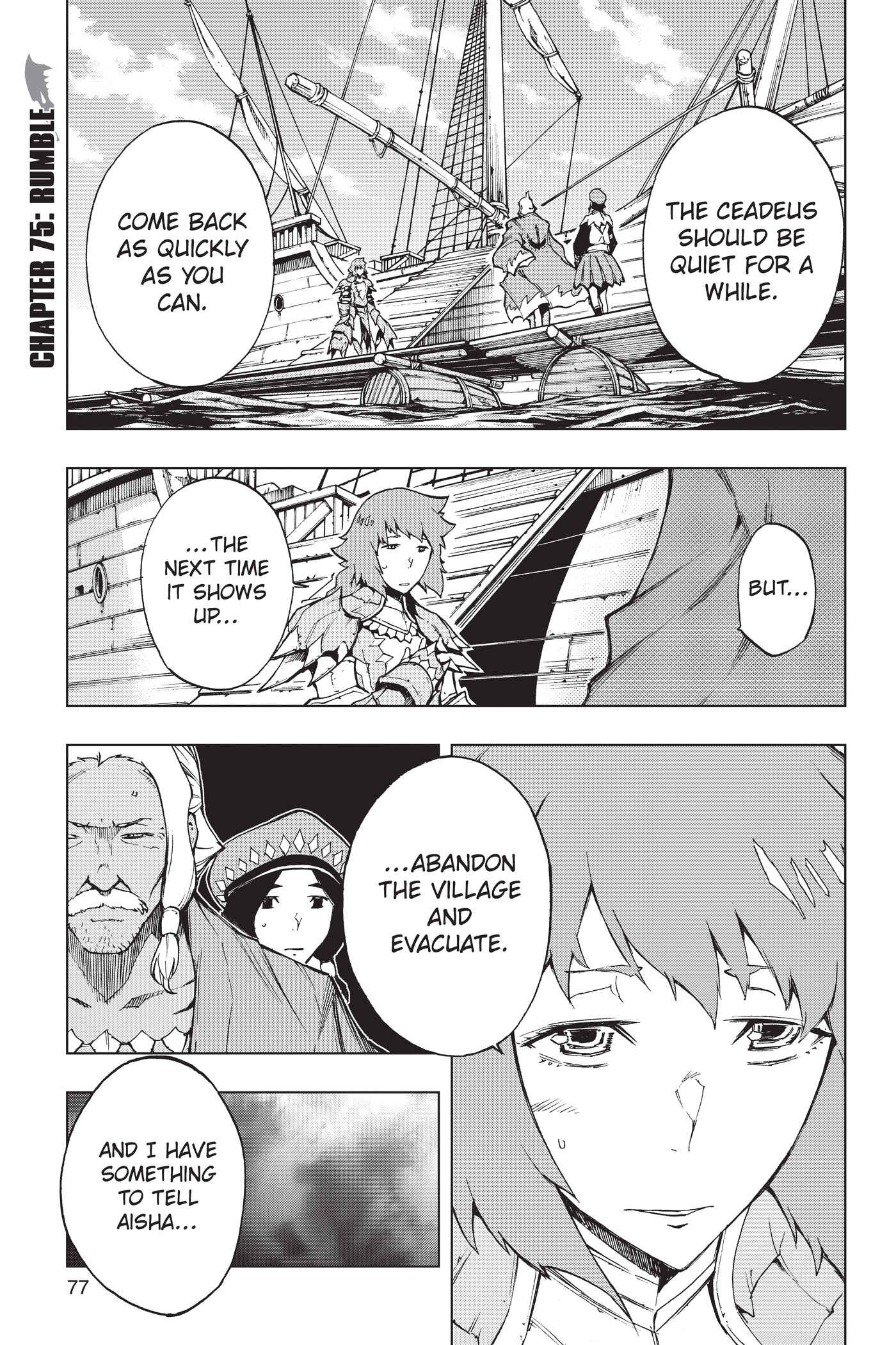 Page 1 Chapter 75 Monster Hunter: Flash Hunter