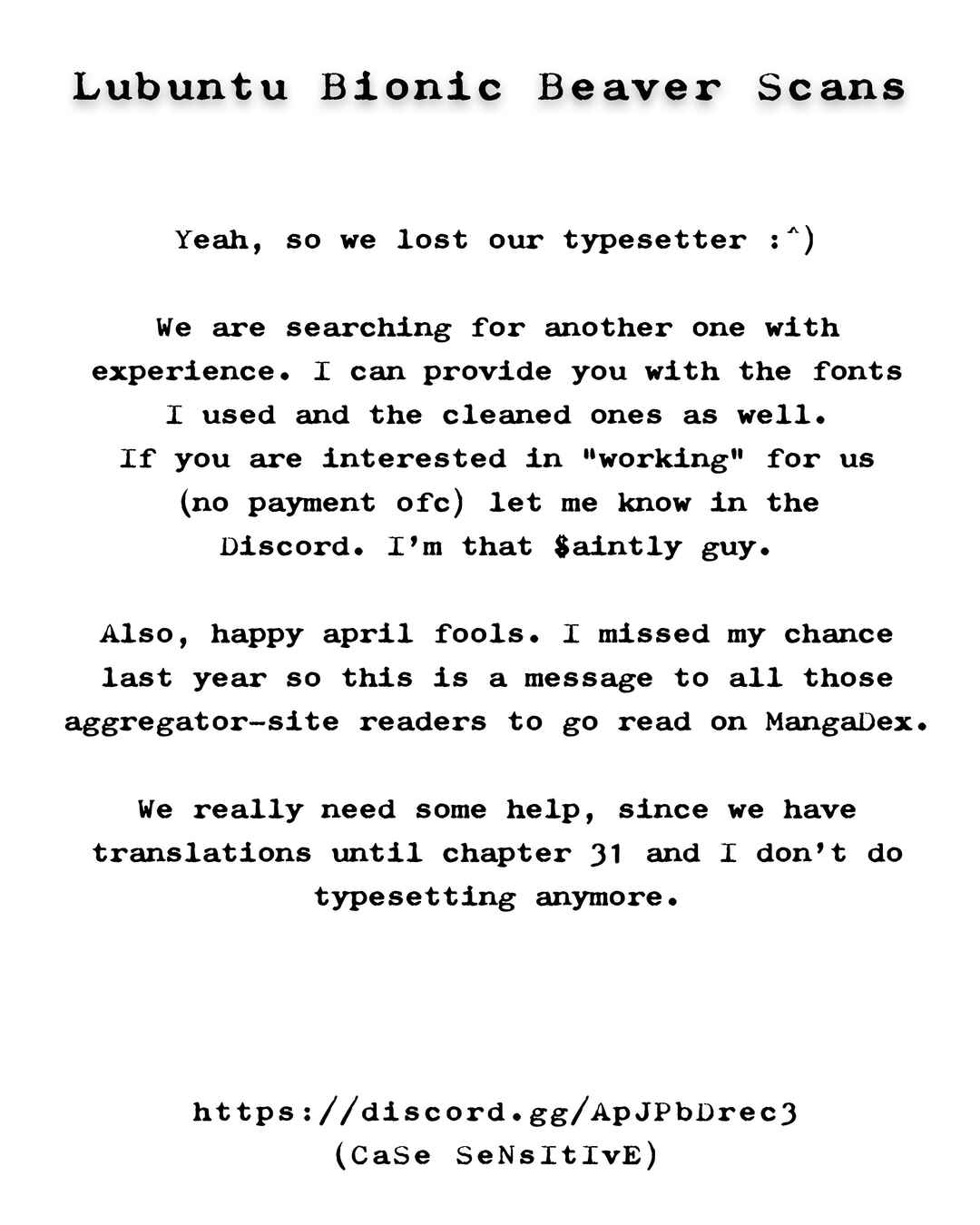 Page 3 Chapter 30 April Fools Collection 2023