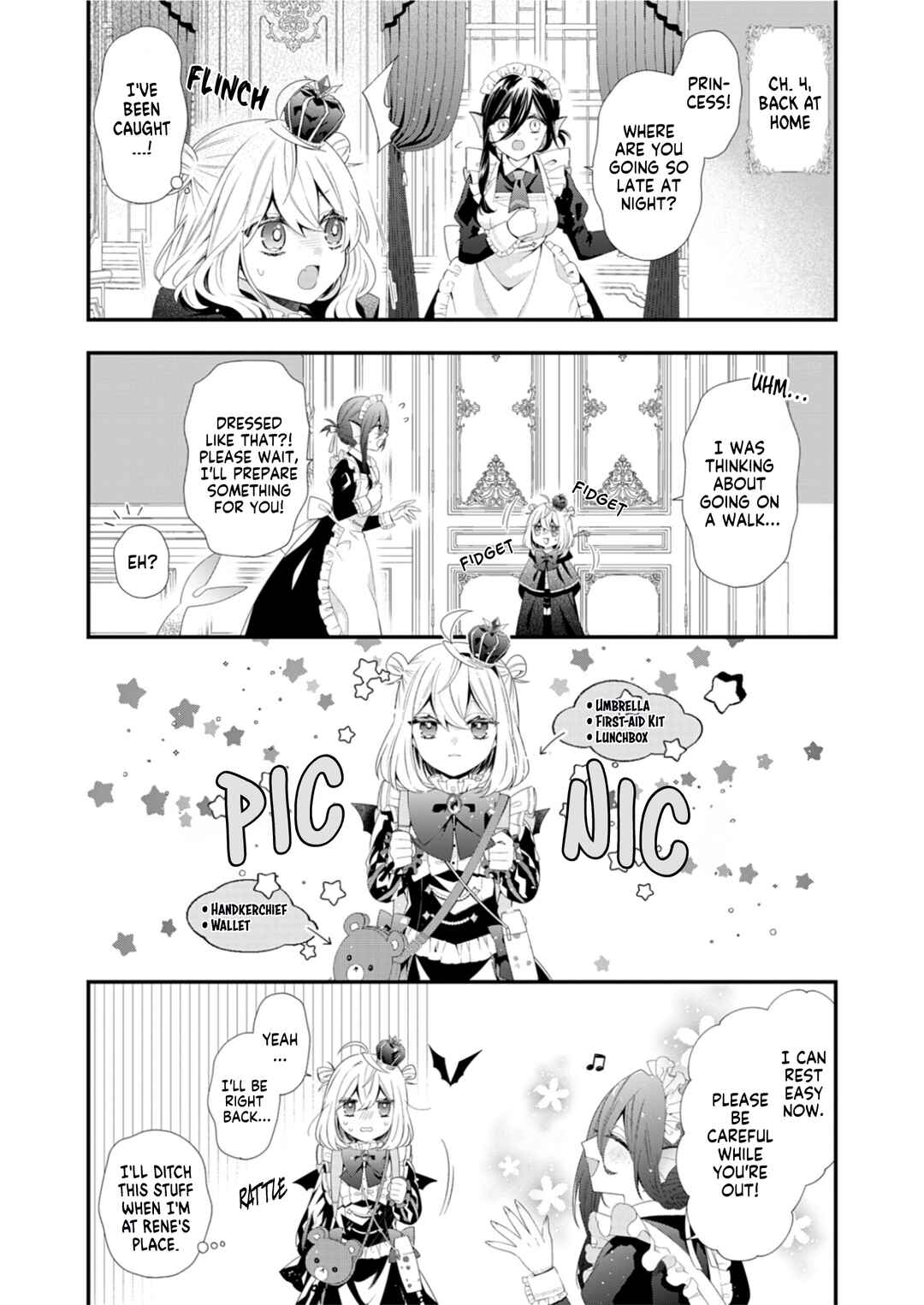 Page 6 Chapter 4.5 Makai Youjo ni Tensei Shita Oji-san wa Heiwa no Tame ni Maou ni Naritai