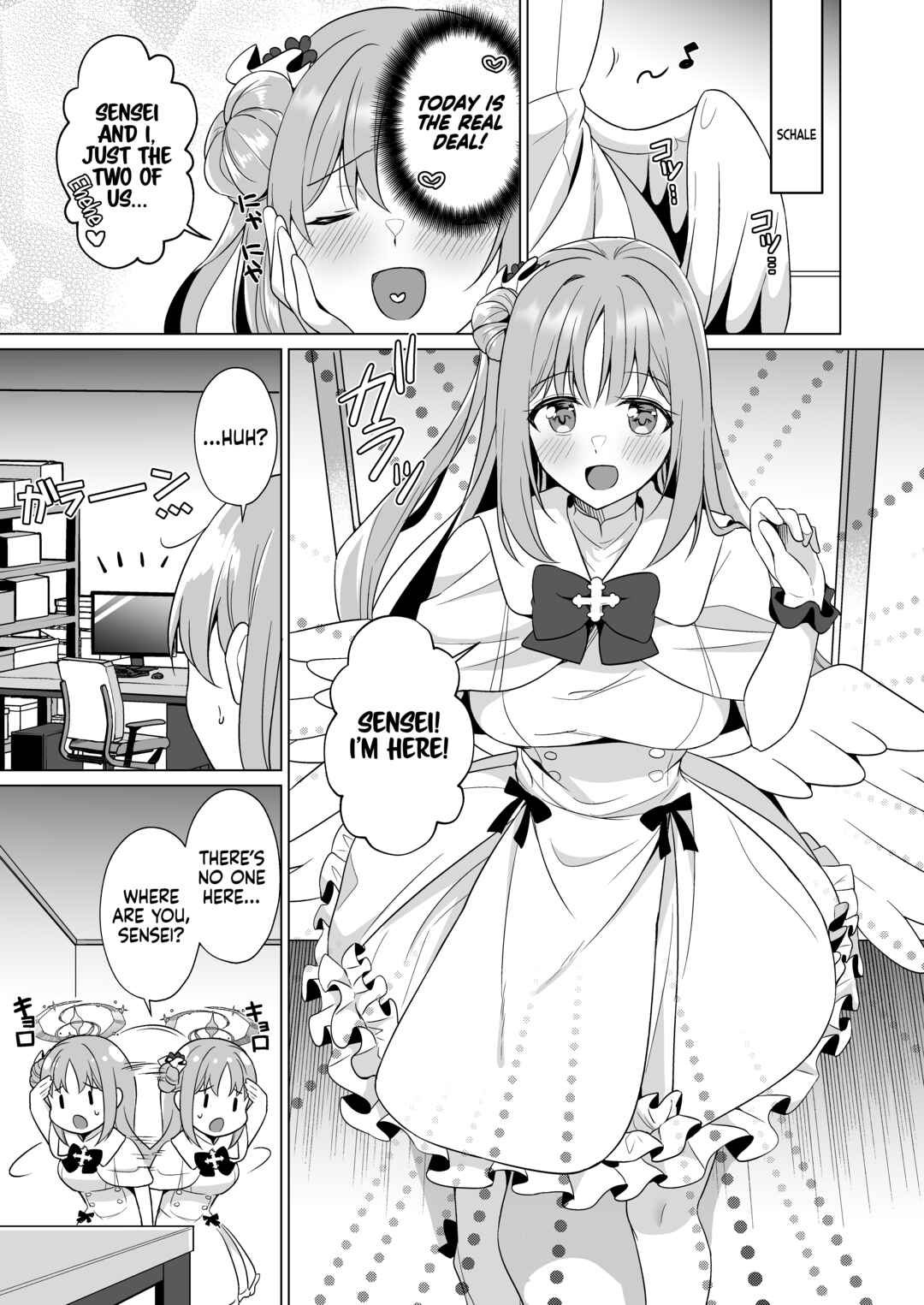 Page 2 Chapter Unknown_b7fe Blue Archive - Sensei no, Zenbu Watashi no Mono... ♥