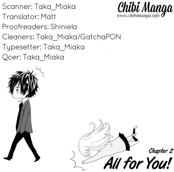 Page 1 Chapter 2 All for You!