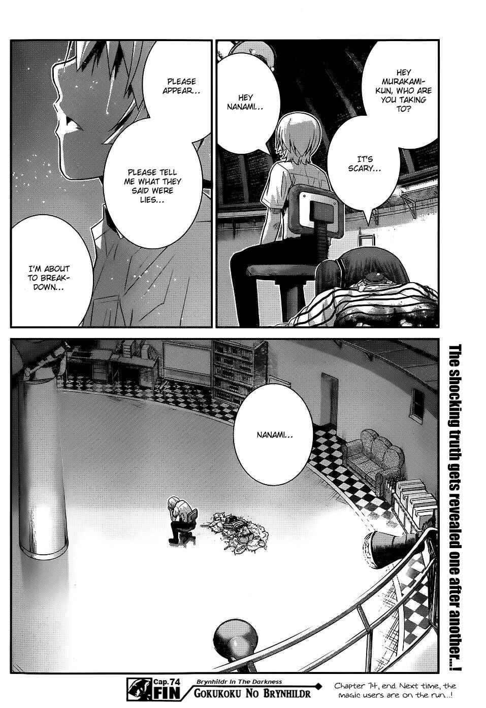 Page 20 Chapter 74 Gokukoku no Brynhildr