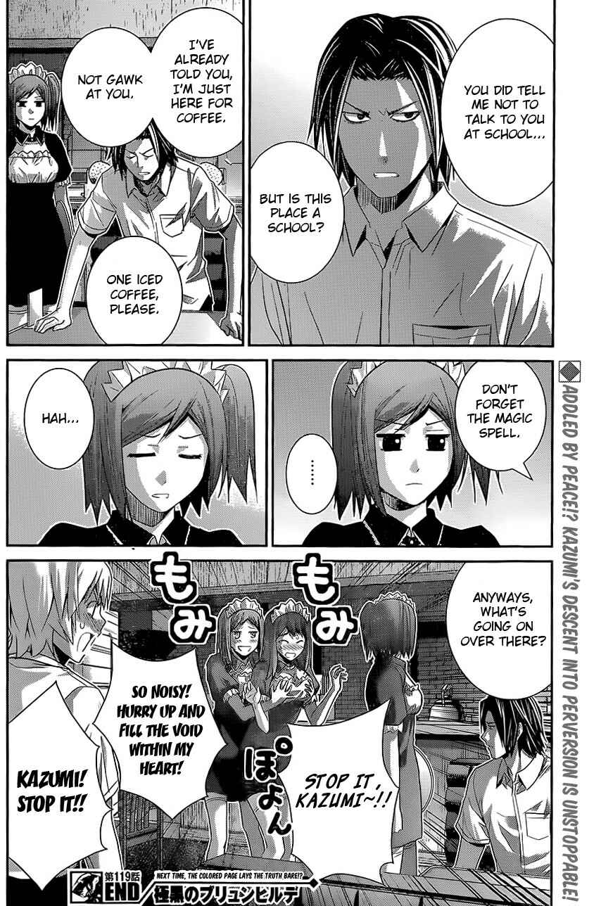 Page 18 Chapter 119 Gokukoku no Brynhildr