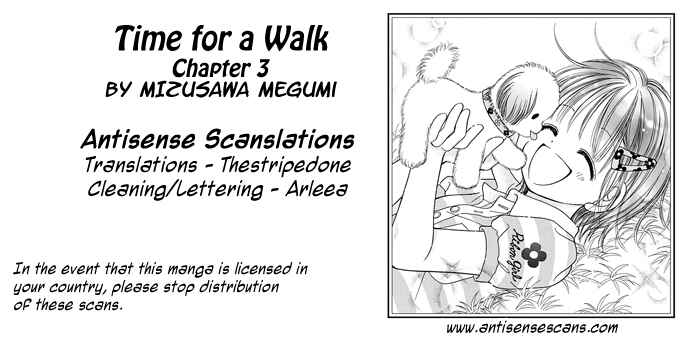 Page 1 Chapter 3 Time for a Walk