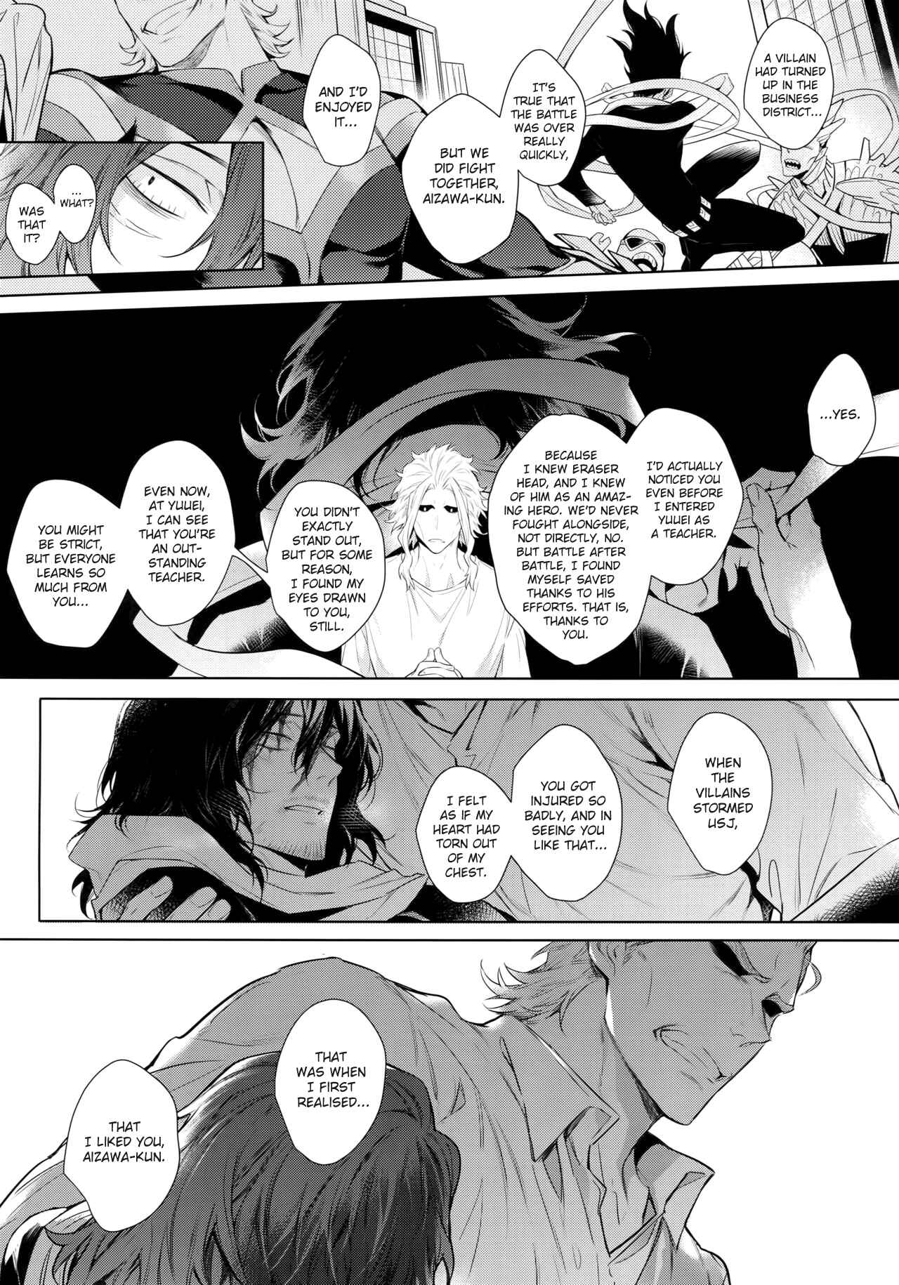 Page 64 Chapter Unknown_0c47 Boku no Hero Academia - 48 Hours, I Cant Speak But For Love (Doujinshi)