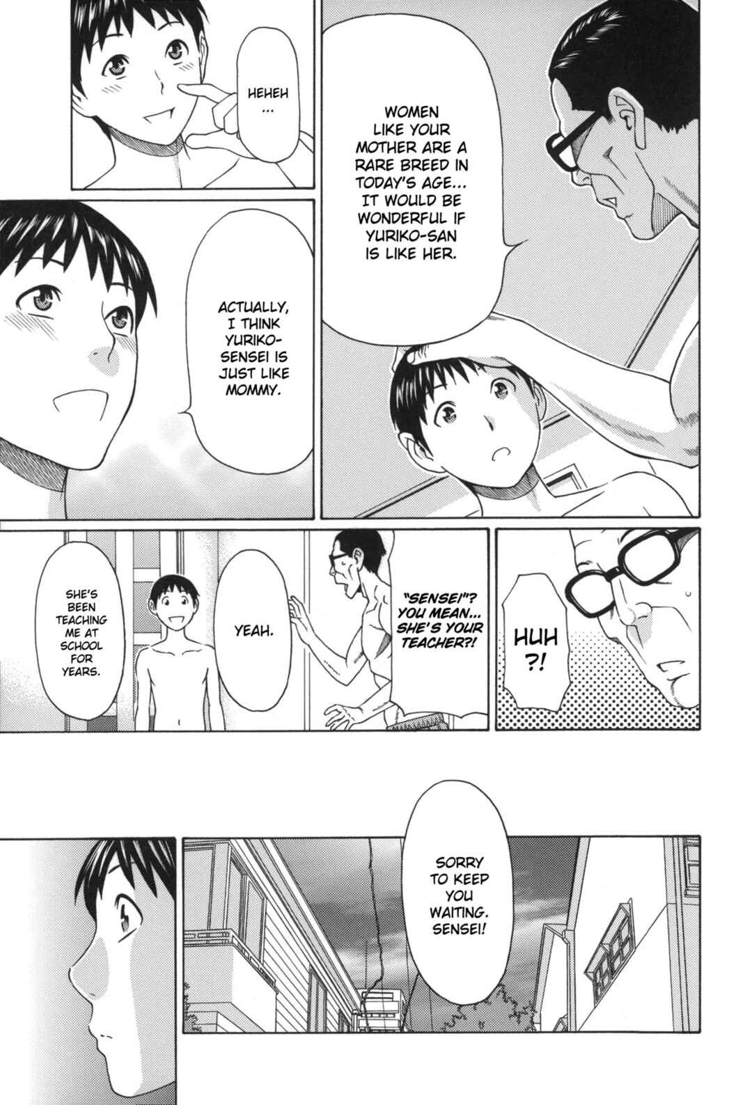 Page 25 Chapter 4 Mama to Sensei ~Tsukuzuku Onna Genashi~