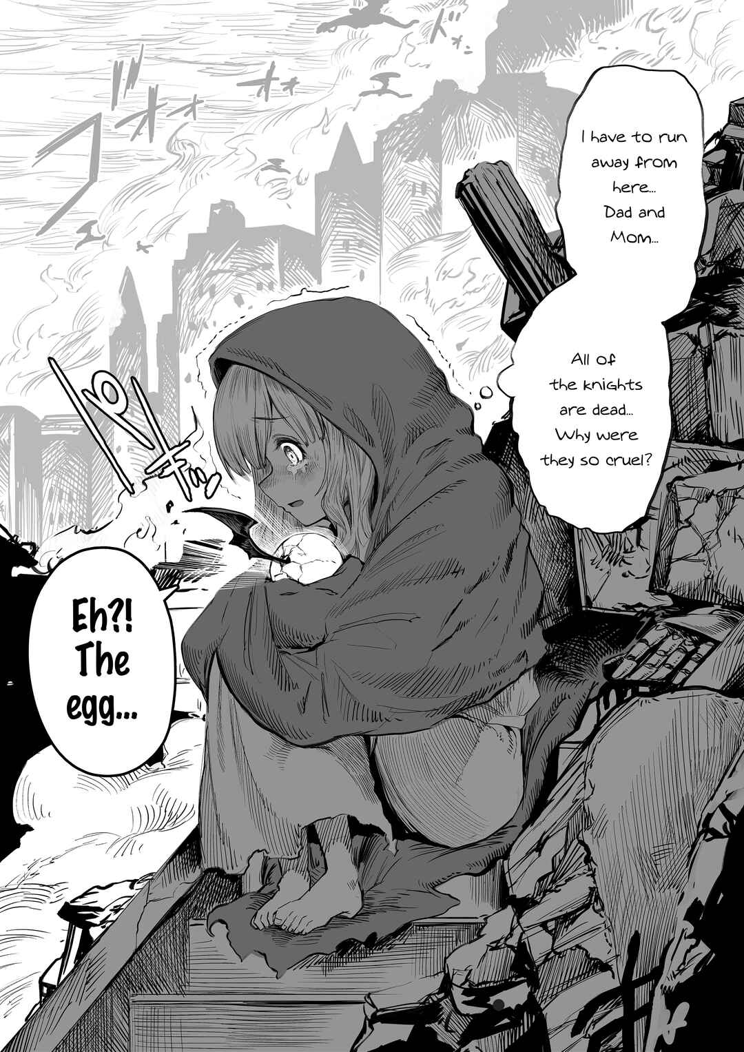 Page 1 Chapter Unknown_9ee1 Ikinokori no Onnanoko to Akuma no Tamago