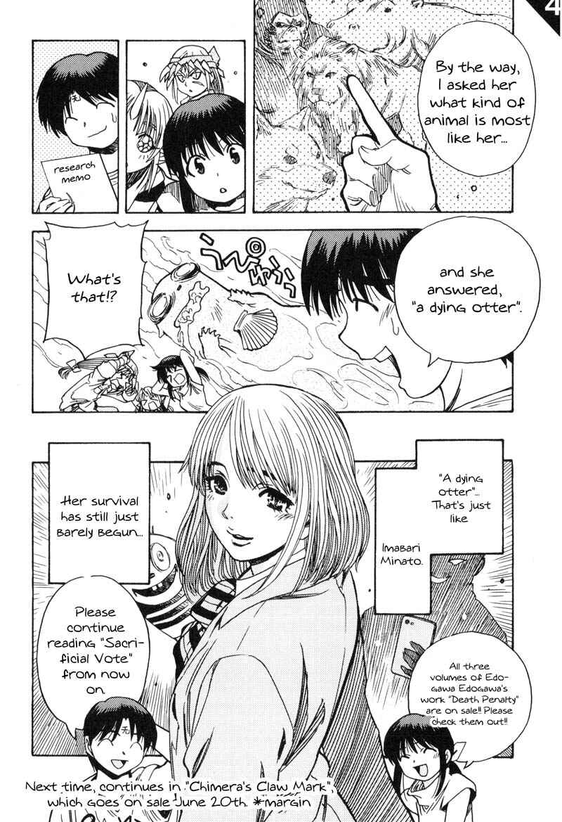 Page 21 Chapter 7 Sacrificial Vote