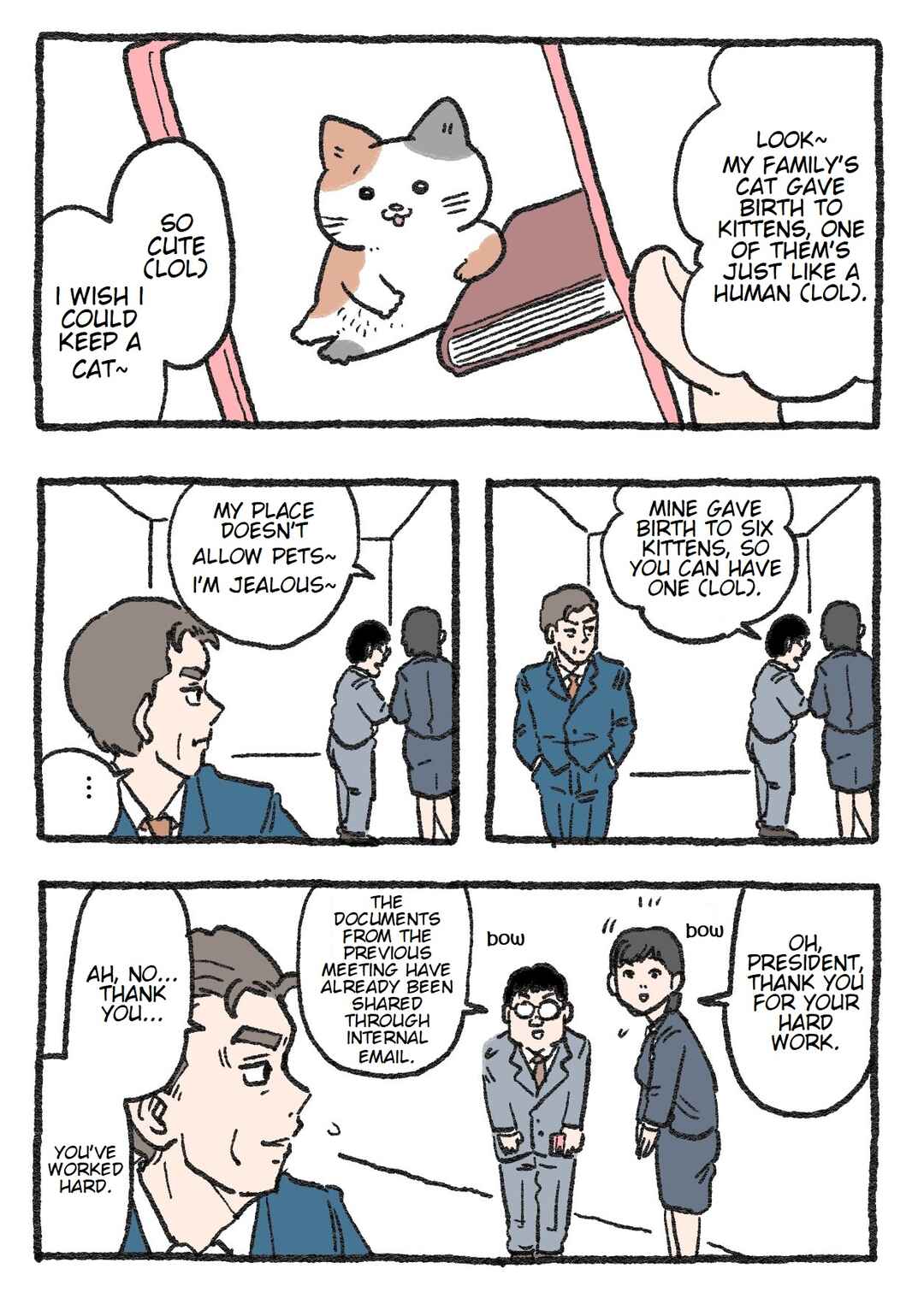 Page 1 Chapter 65 Neko Oji: Salaryman reincarnated as a kitten!