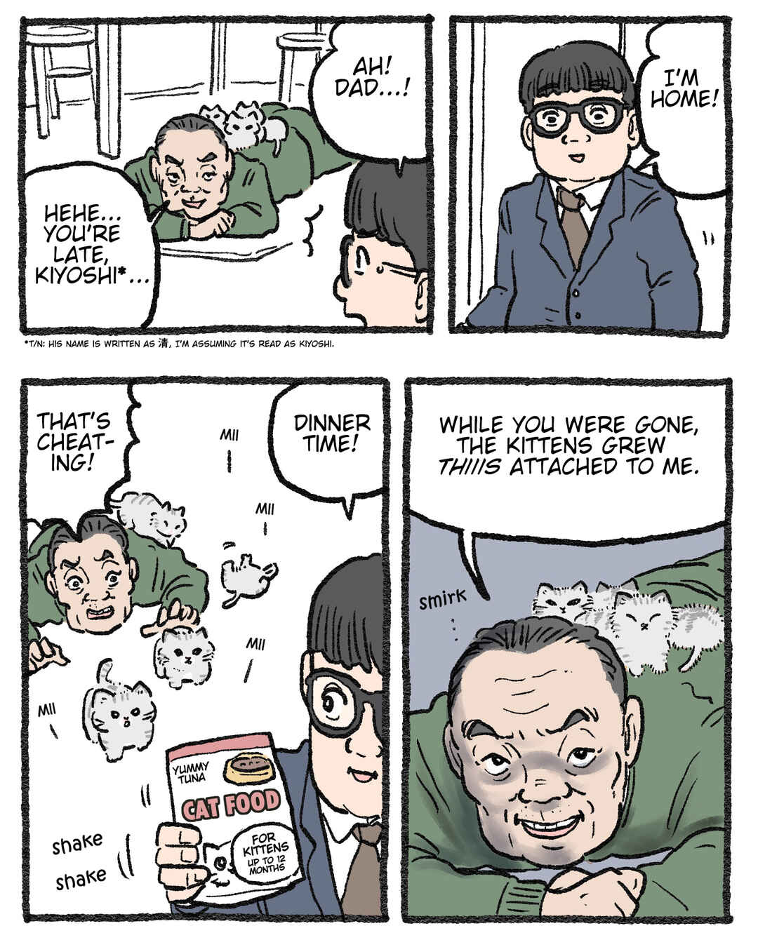 Page 1 Chapter 593.5 Neko Oji: Salaryman reincarnated as a kitten!