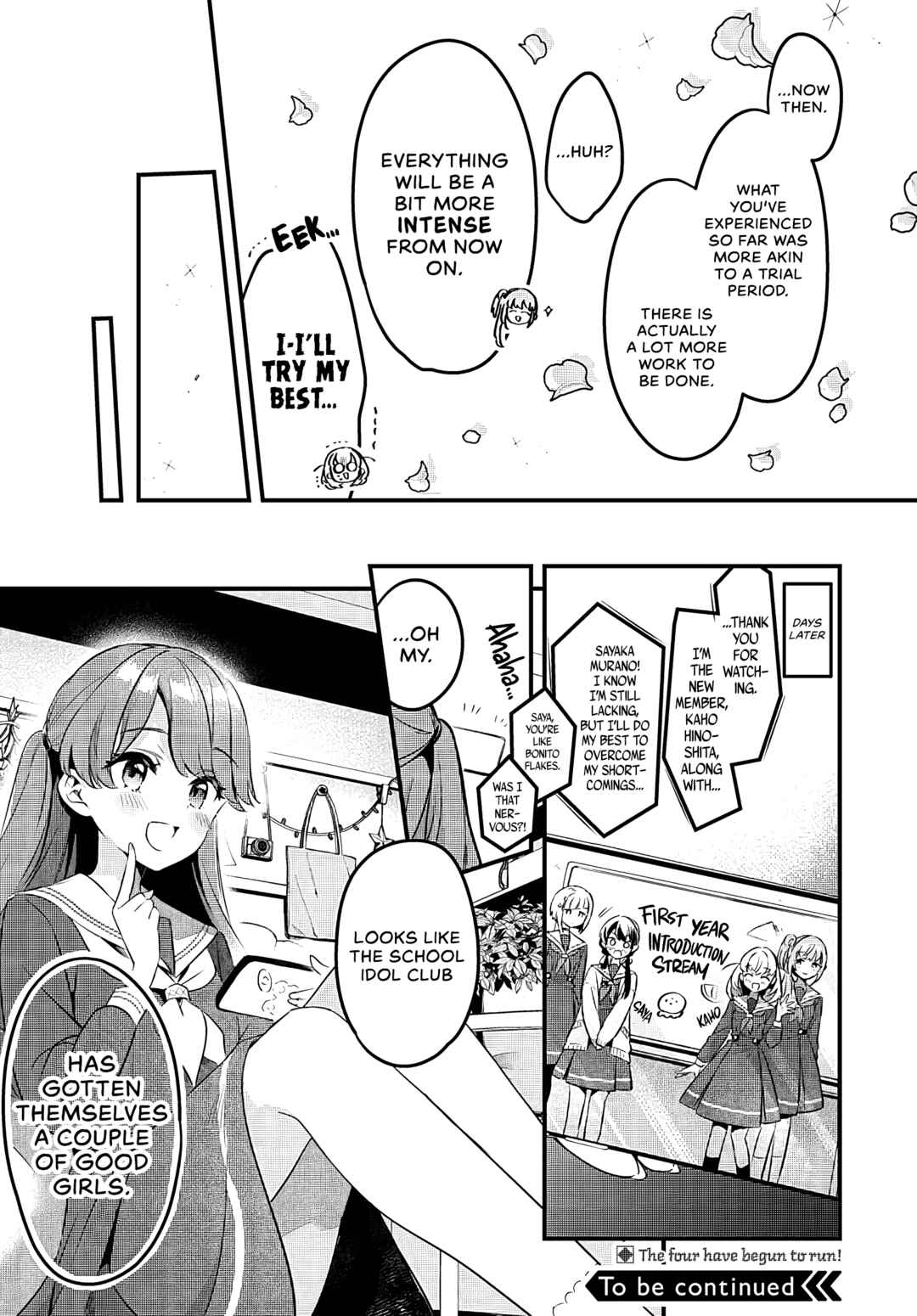 Page 33 Chapter 2 Love Live! flowers* - Hasunosora Girls High School Idol Club -
