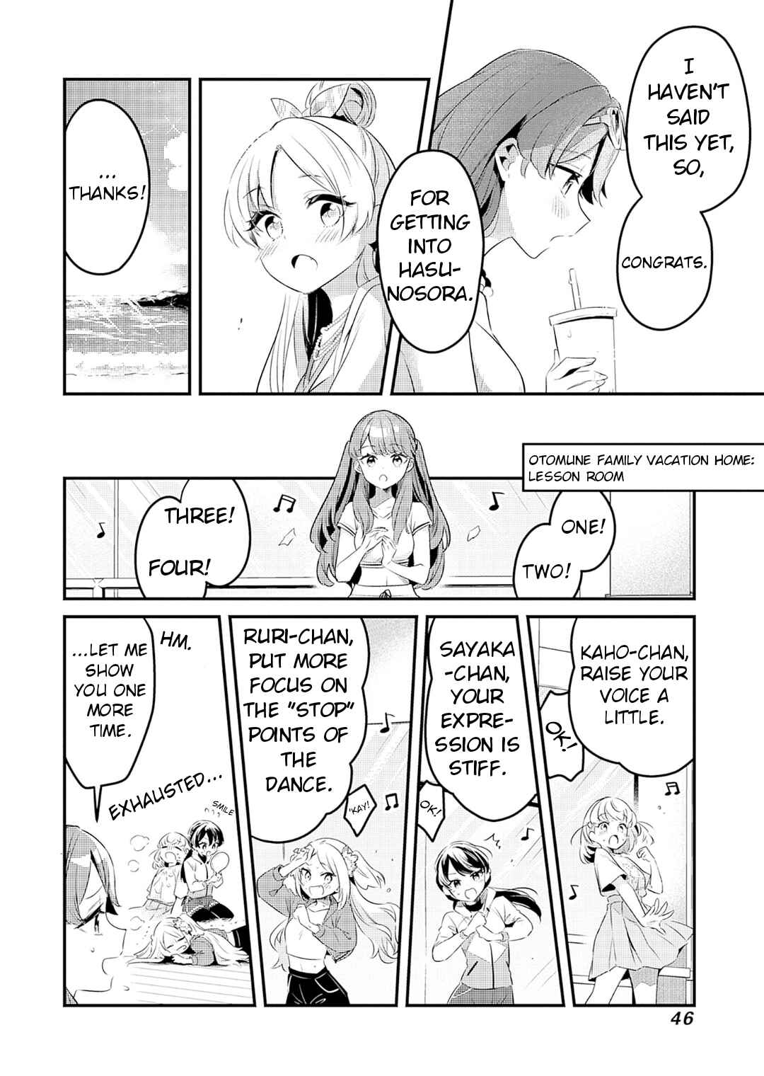Page 8 Chapter 7 Love Live! flowers* - Hasunosora Girls High School Idol Club -